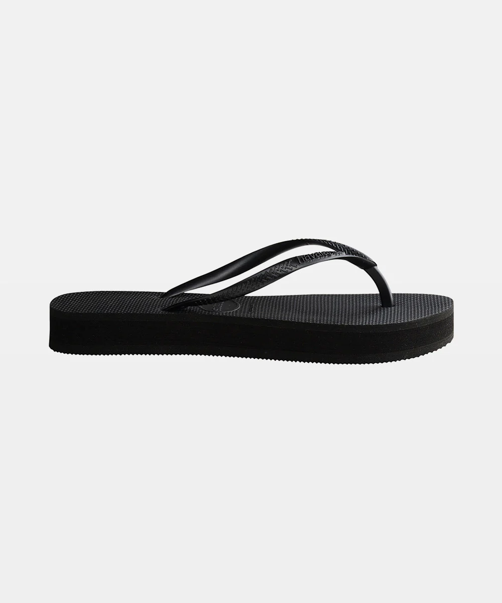 Slim Flatform Flip Flops - Image 4