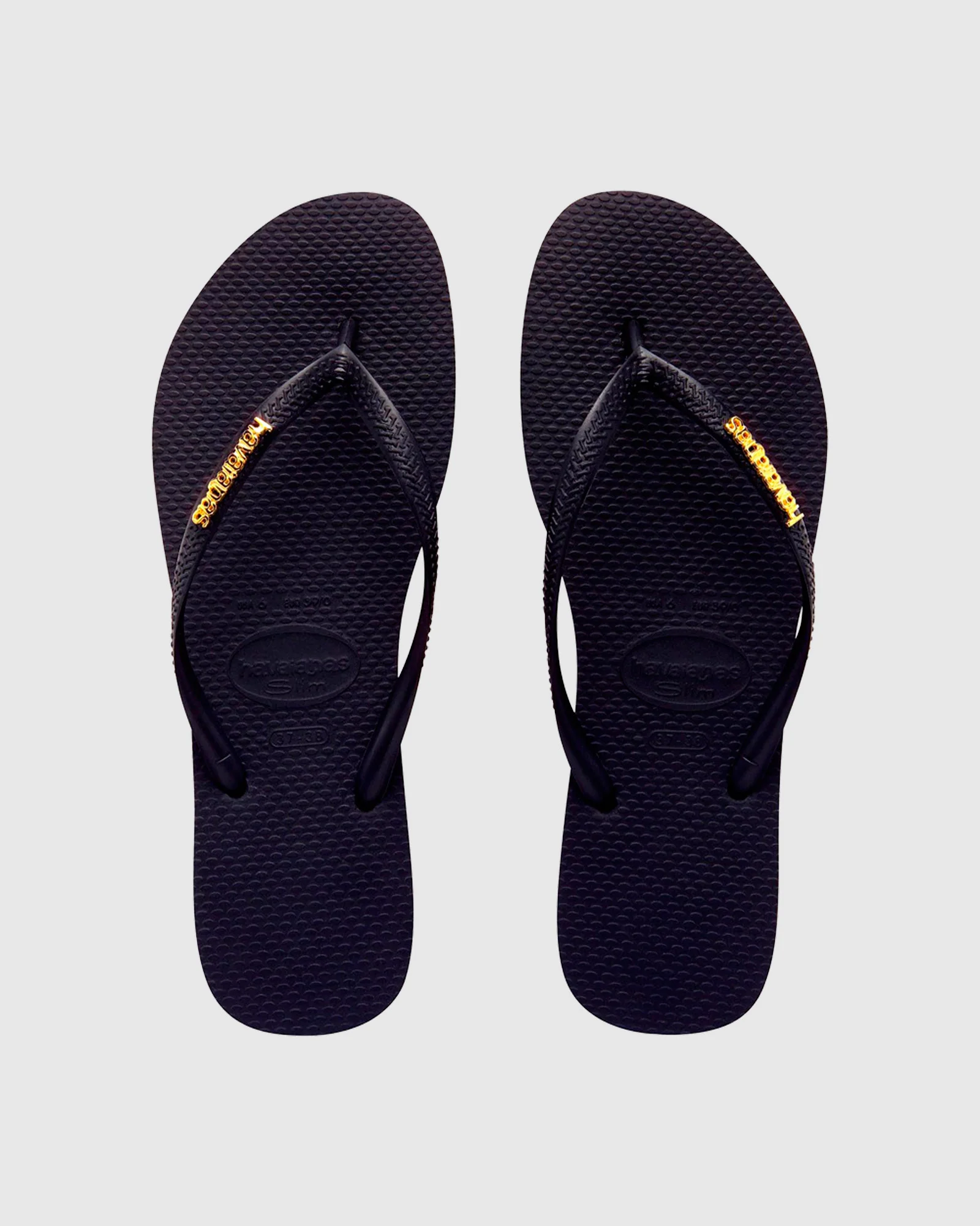 Slim Logo Thongs - Image 2
