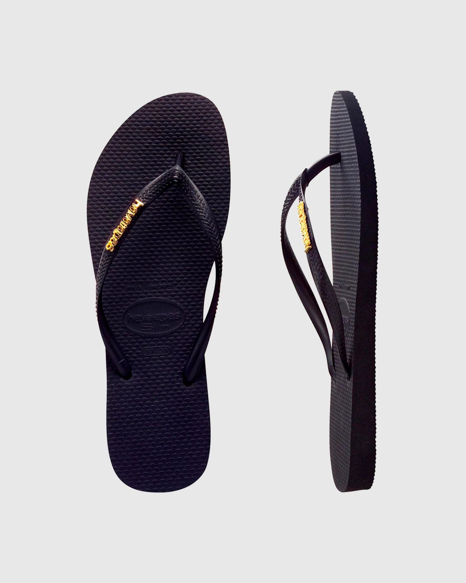 Slim Logo Thongs - Image 4