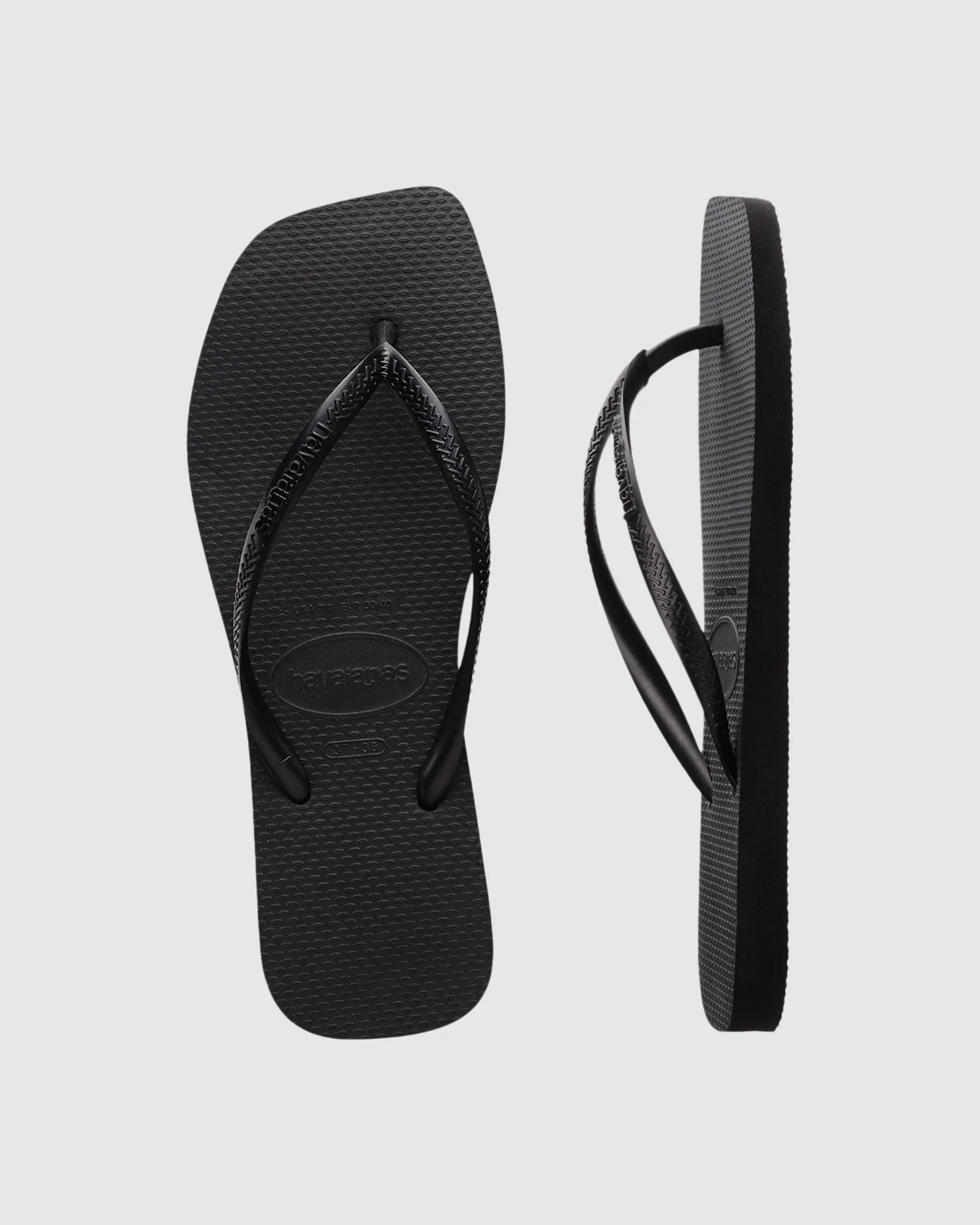 Slim Square Flip Flops - Image 2