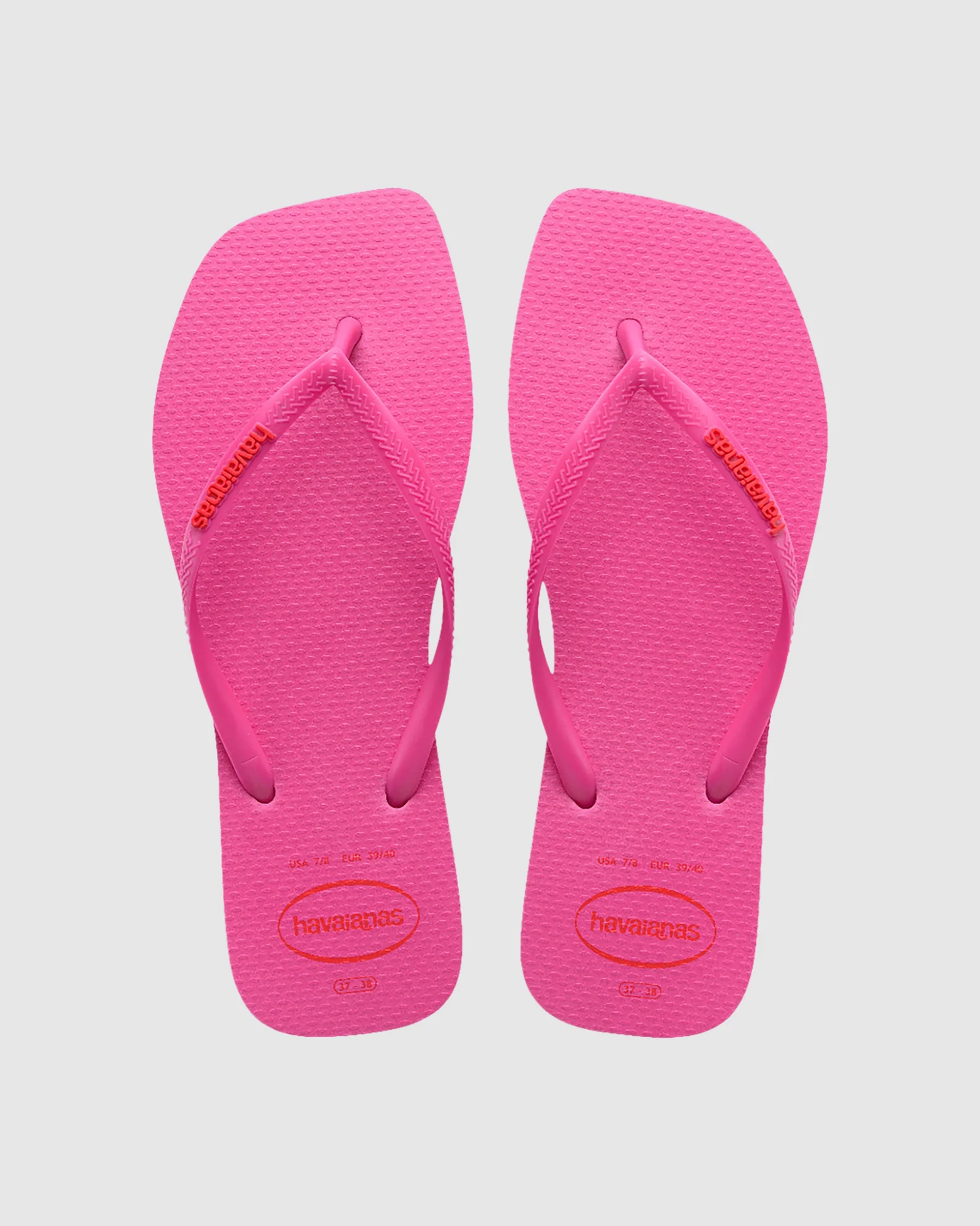 Slim Square Logo Pop Up Flip Flops - Image 3