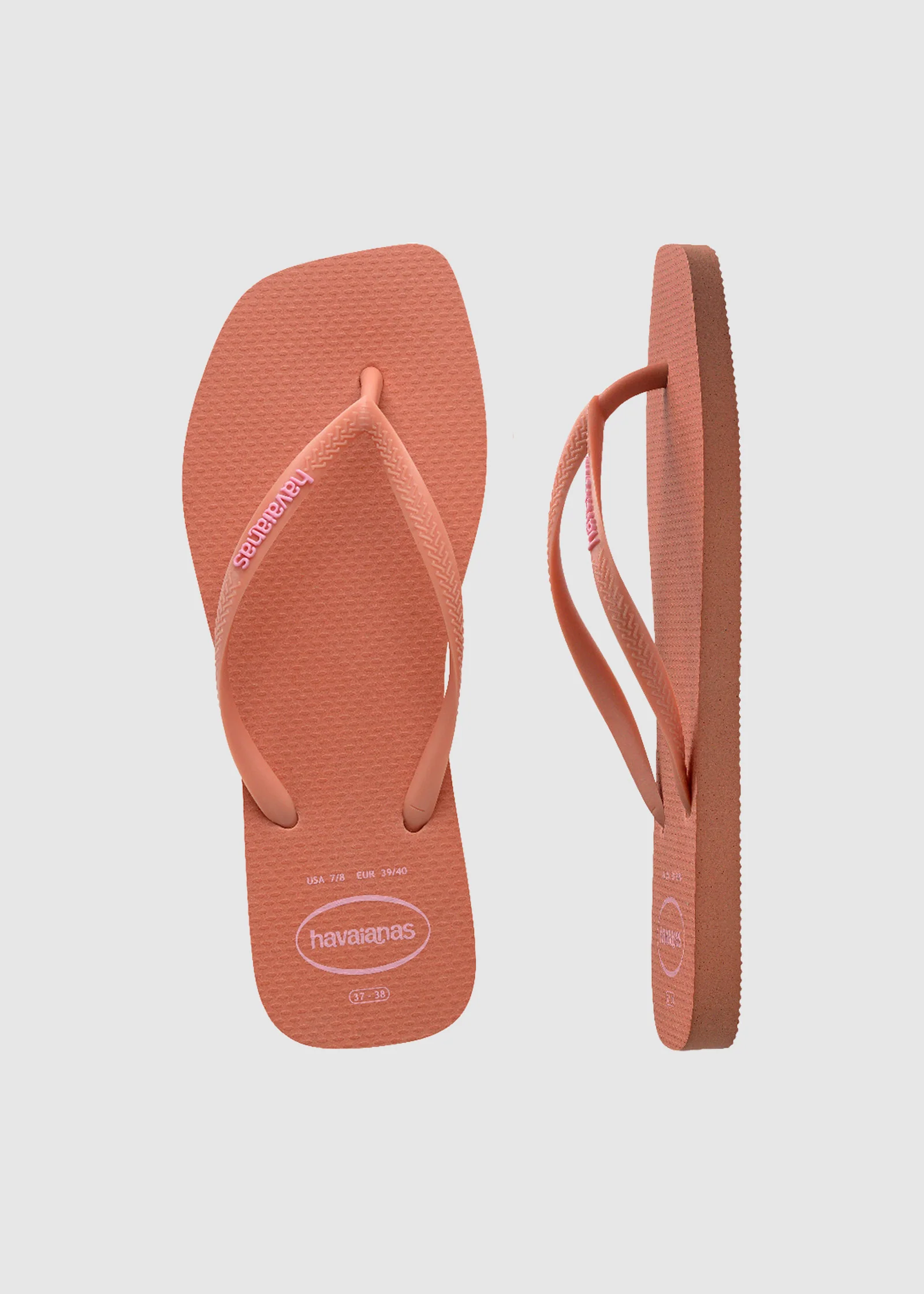 Slim Square Flip Flops - Image 4