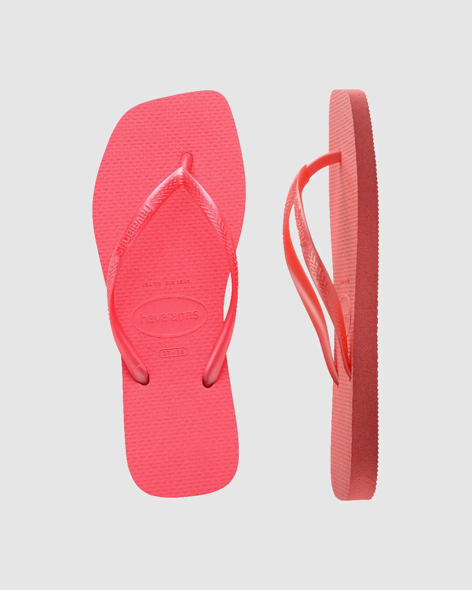 Slim Square Flip Flops - Image 2