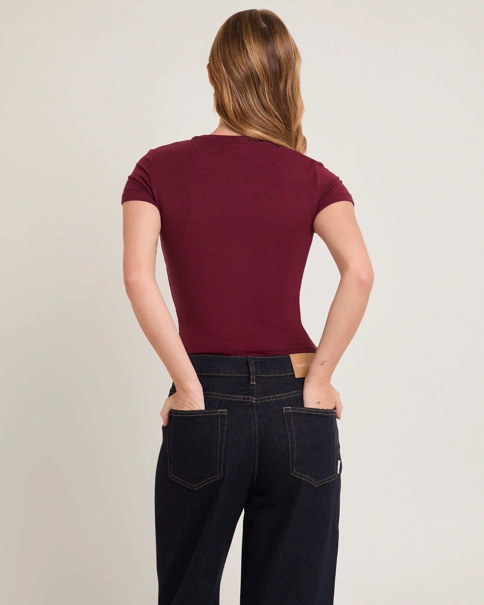 Slinky Fitted T-Shirt - Image 2