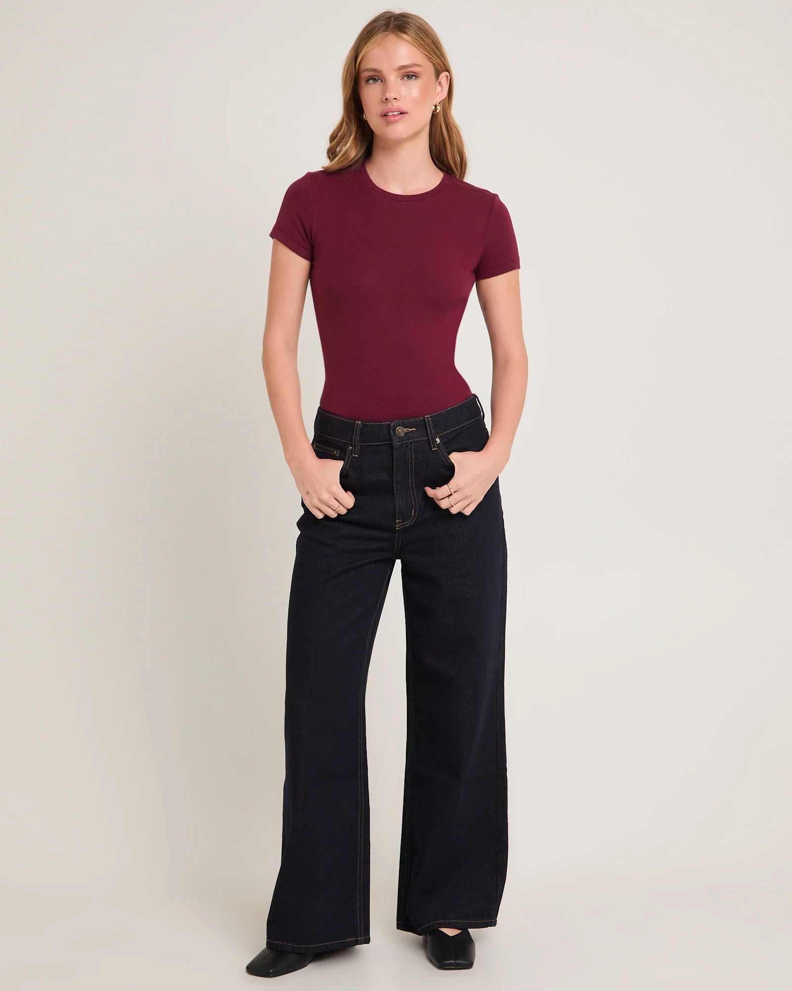 Slinky Fitted T-Shirt - Image 3