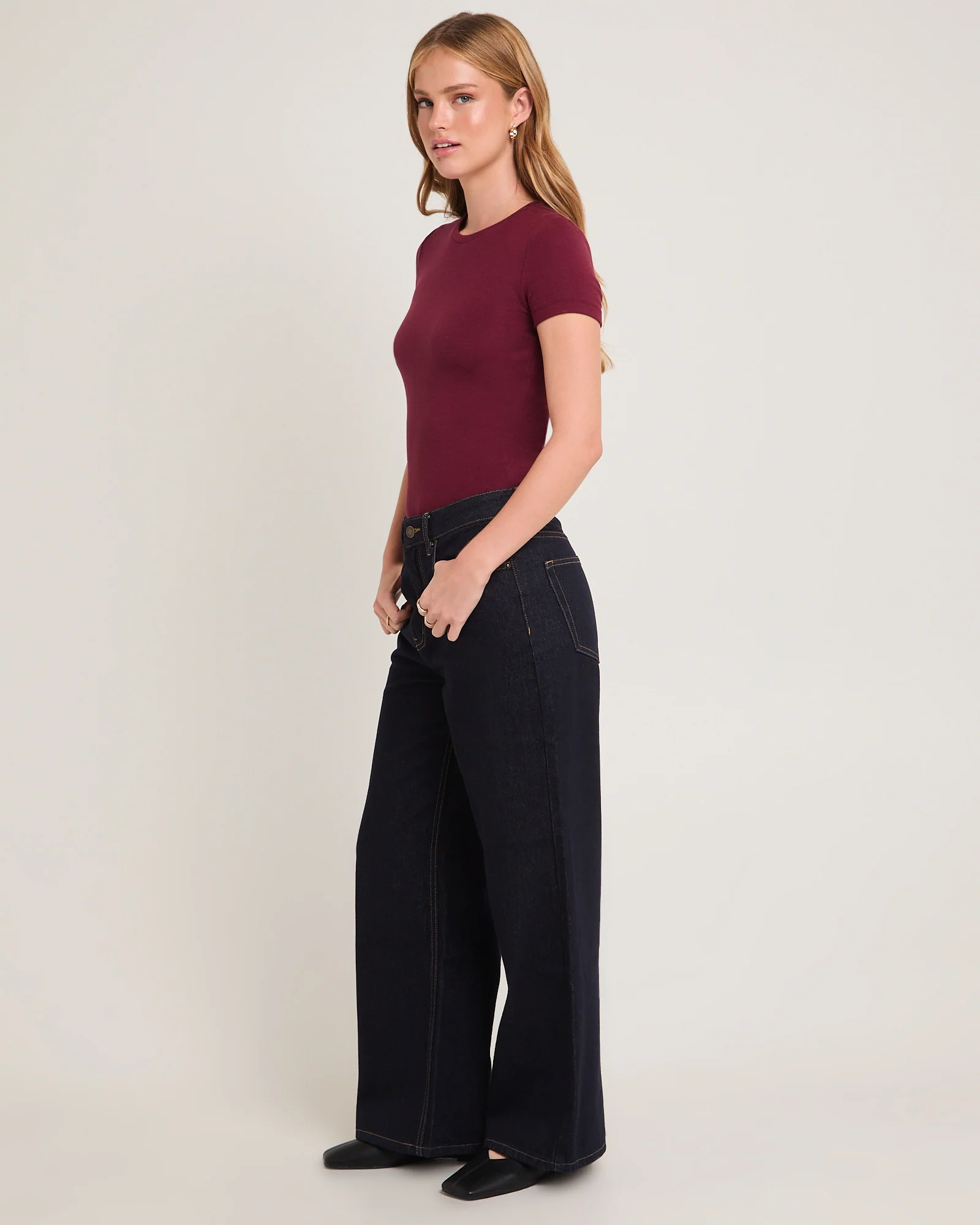 Slinky Fitted T-Shirt - Image 4