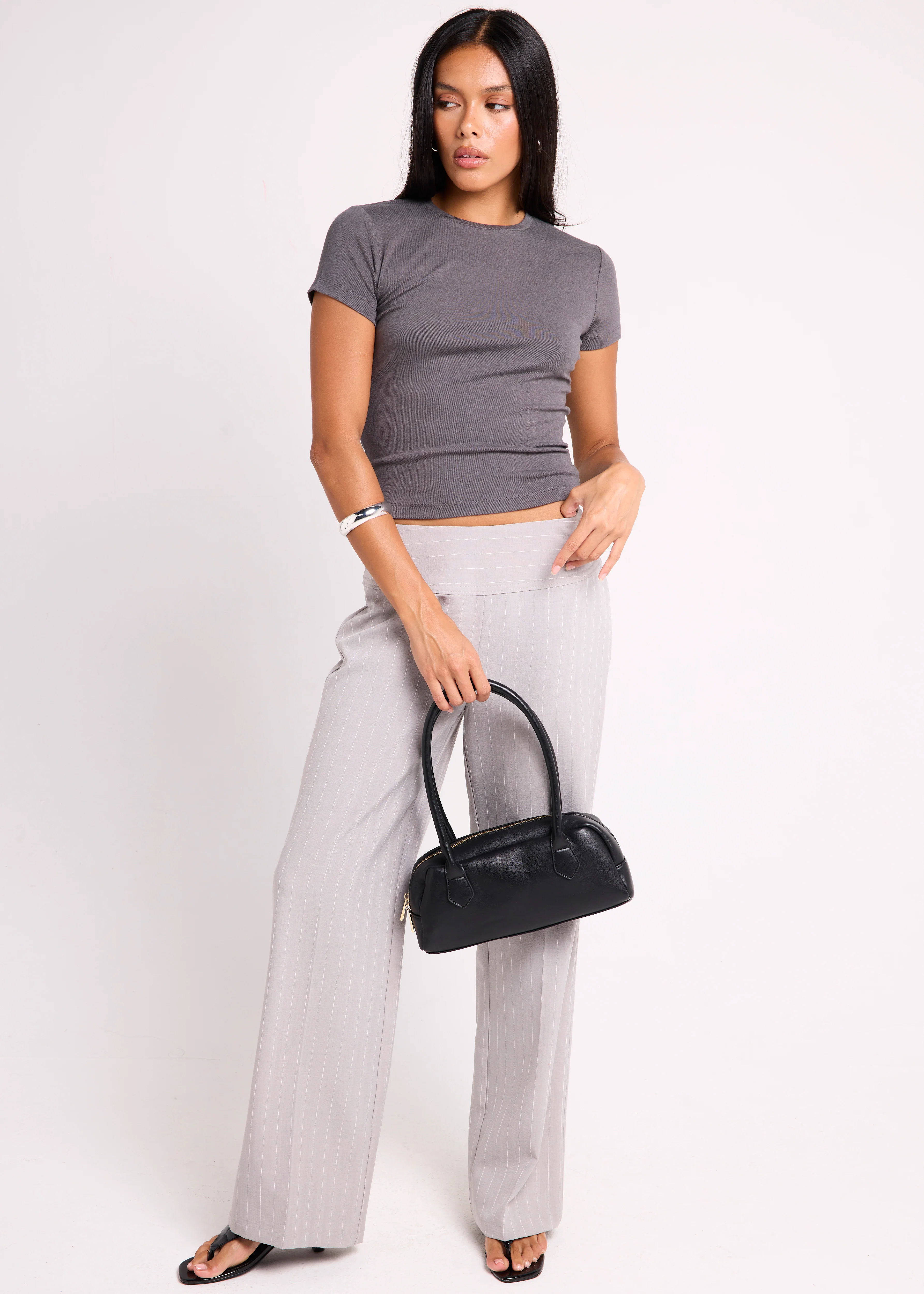 Slinky Fitted T-Shirt - Image 3