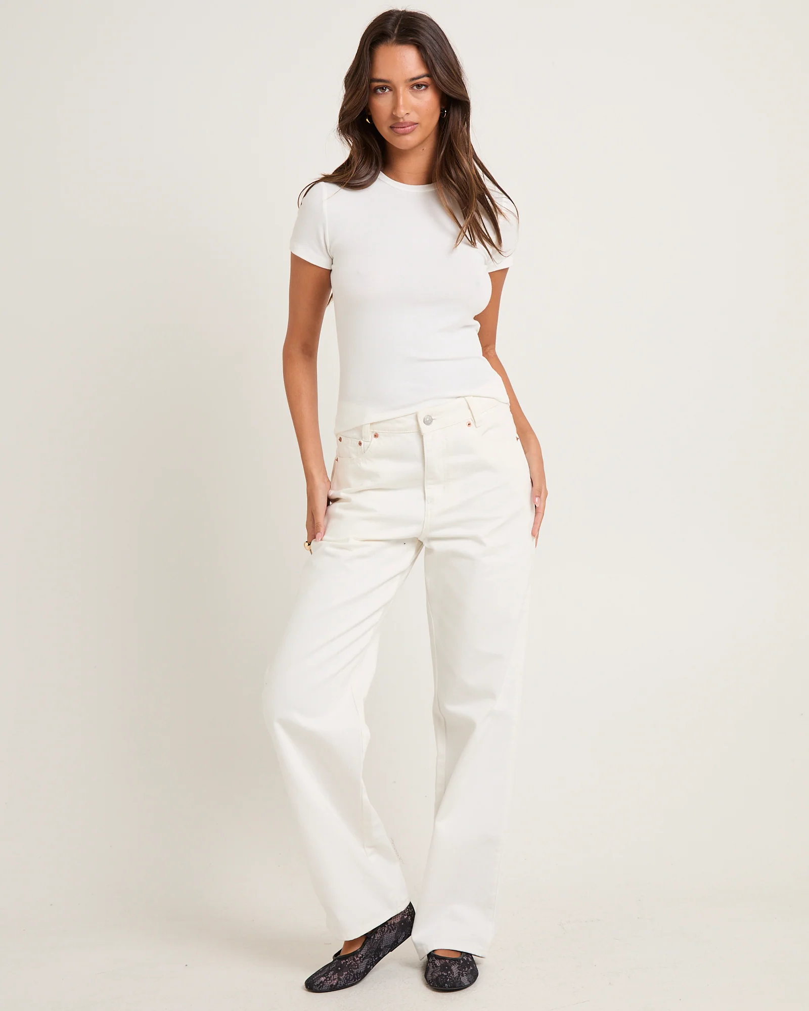Slinky Fitted Tee - Image 3