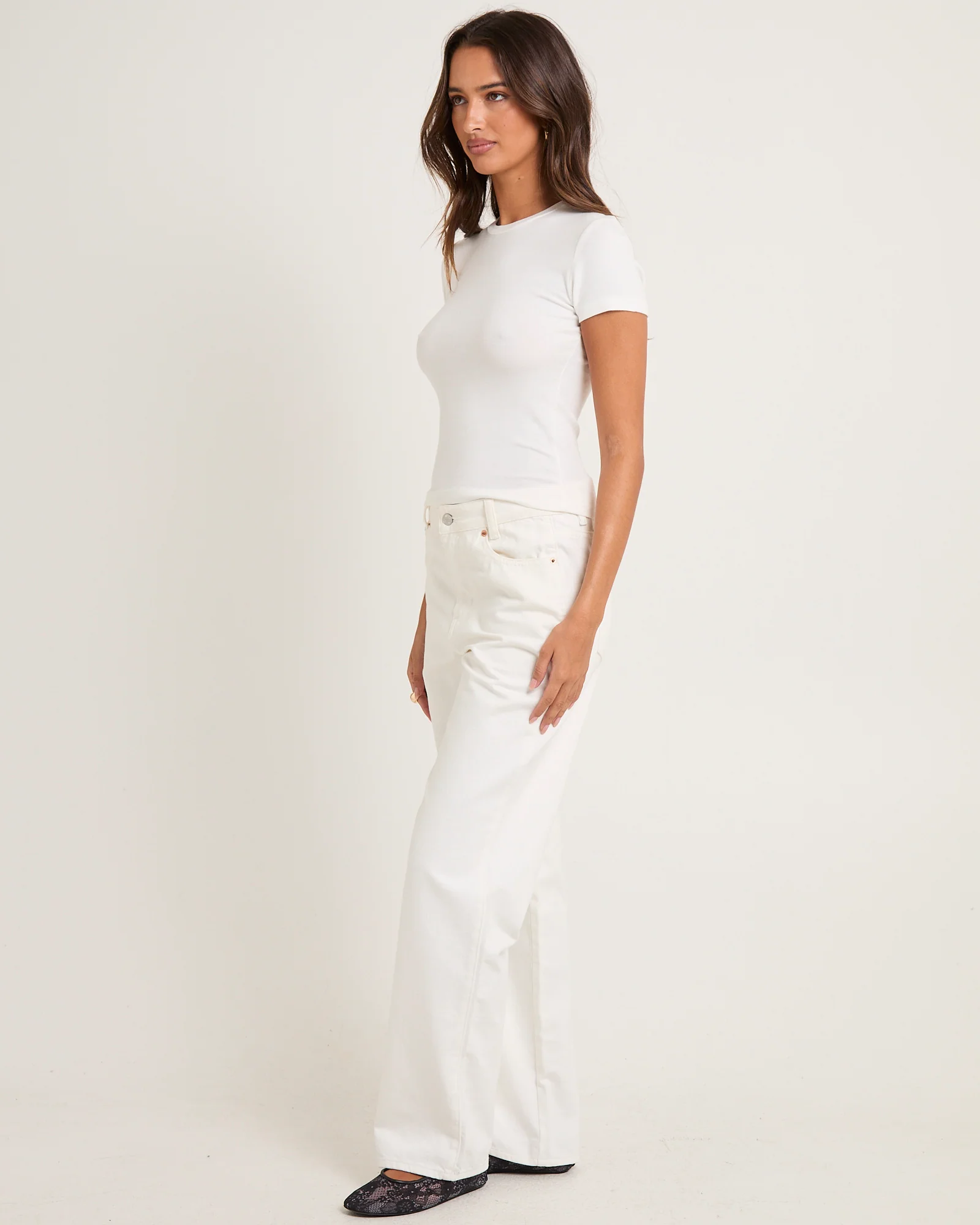 Slinky Fitted Tee - Image 4