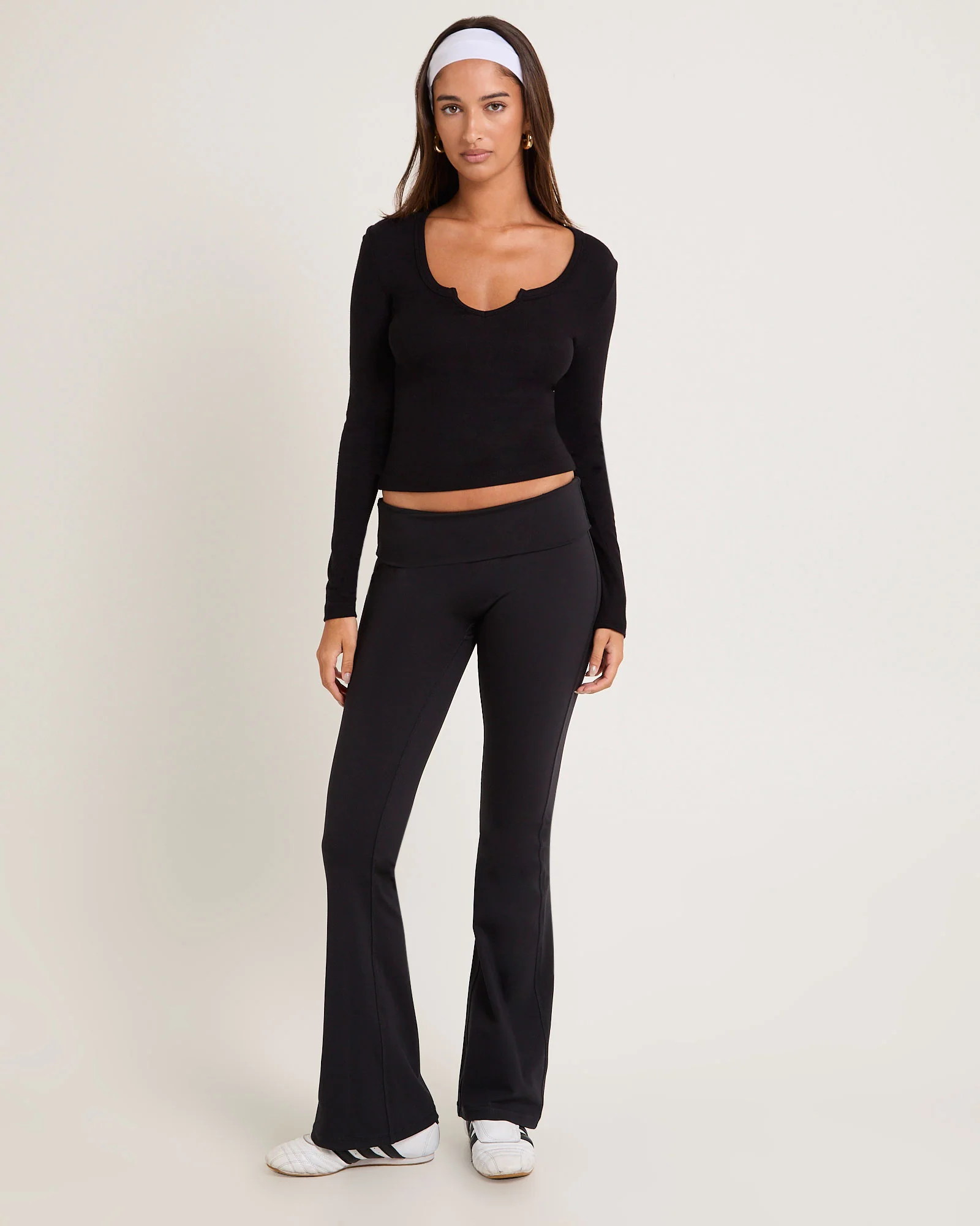 Slinky Scoop Neck Long Sleeve - Image 3