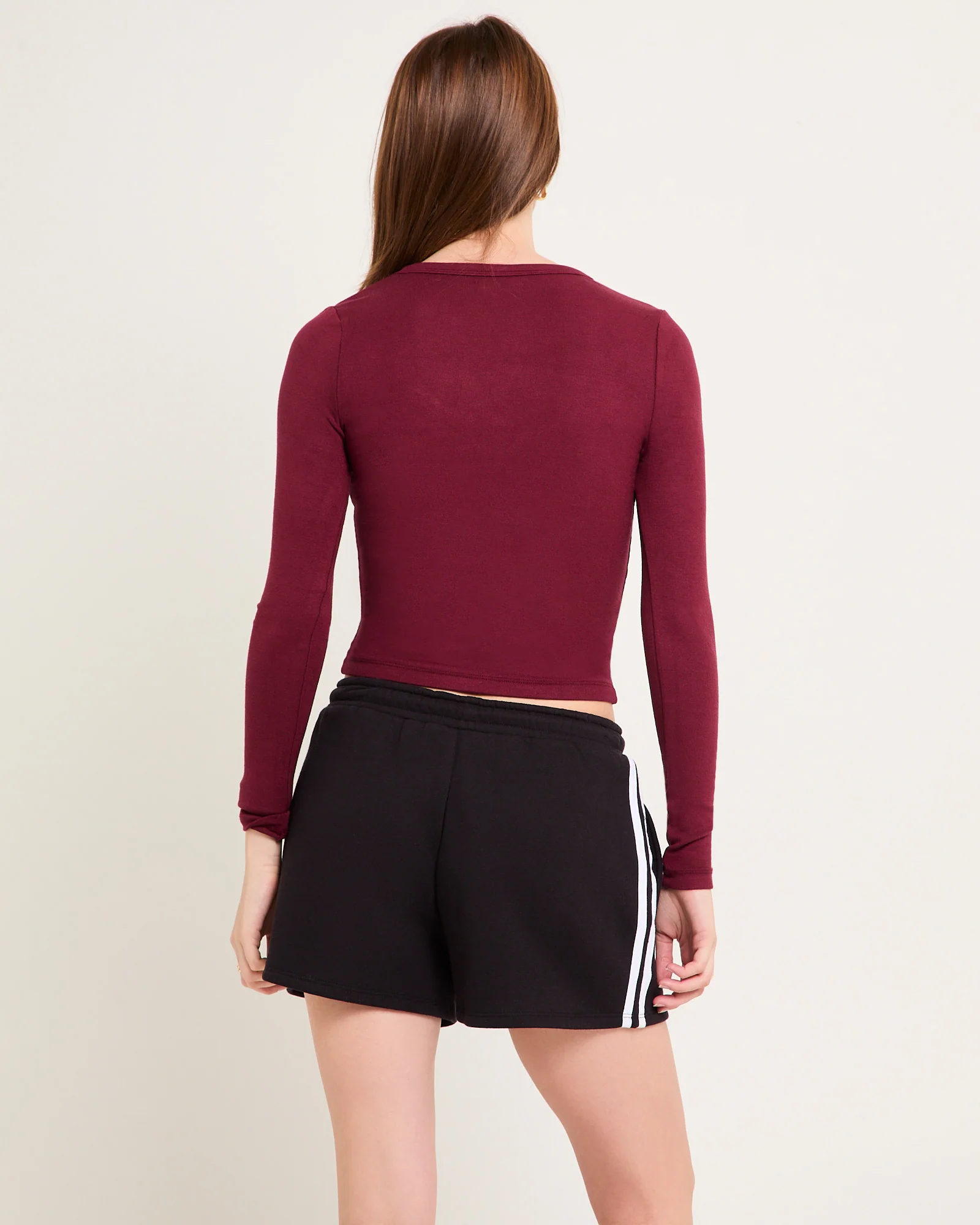 Slinky Scoop Neck Long Sleeve - Image 2