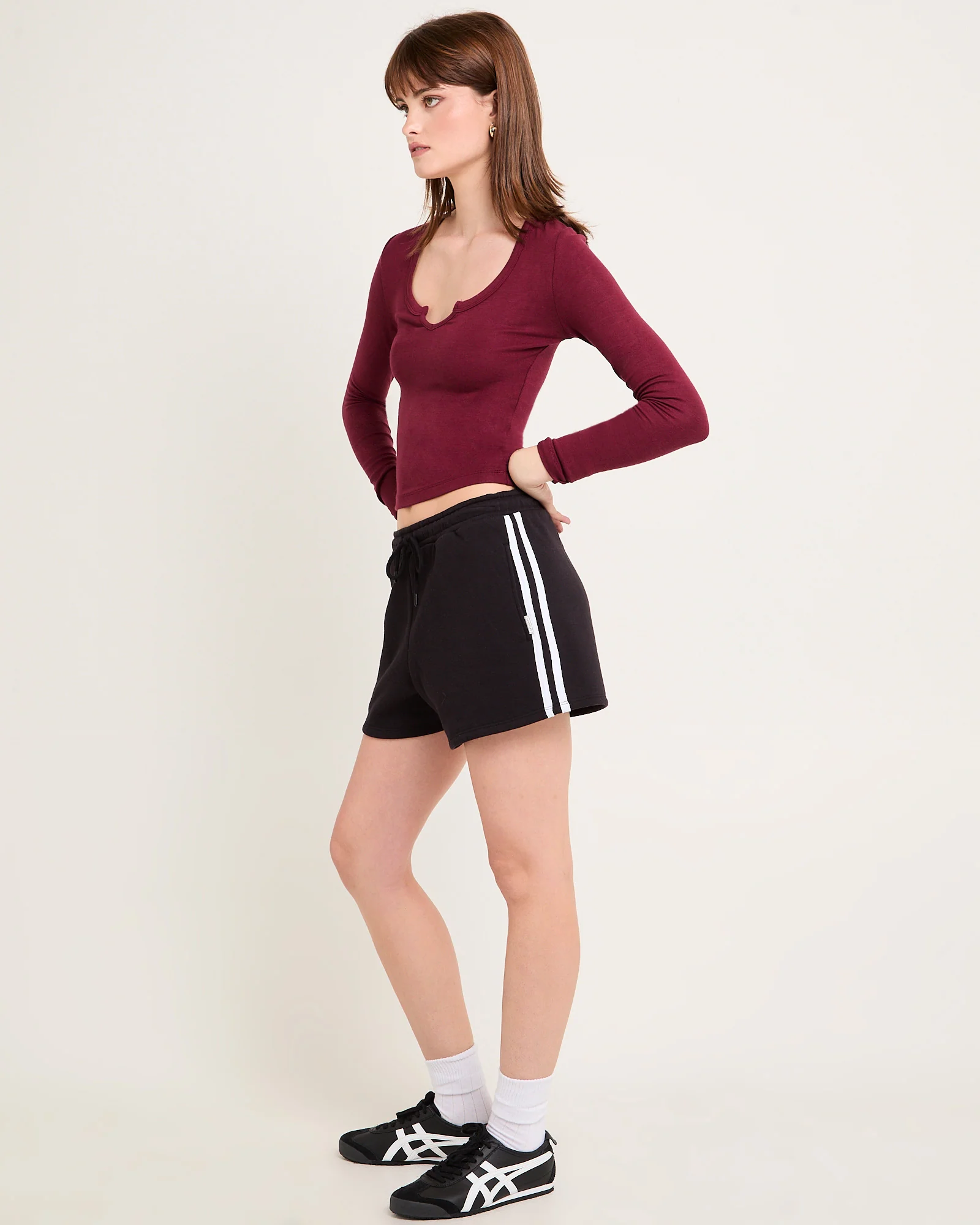 Slinky Scoop Neck Long Sleeve - Image 4