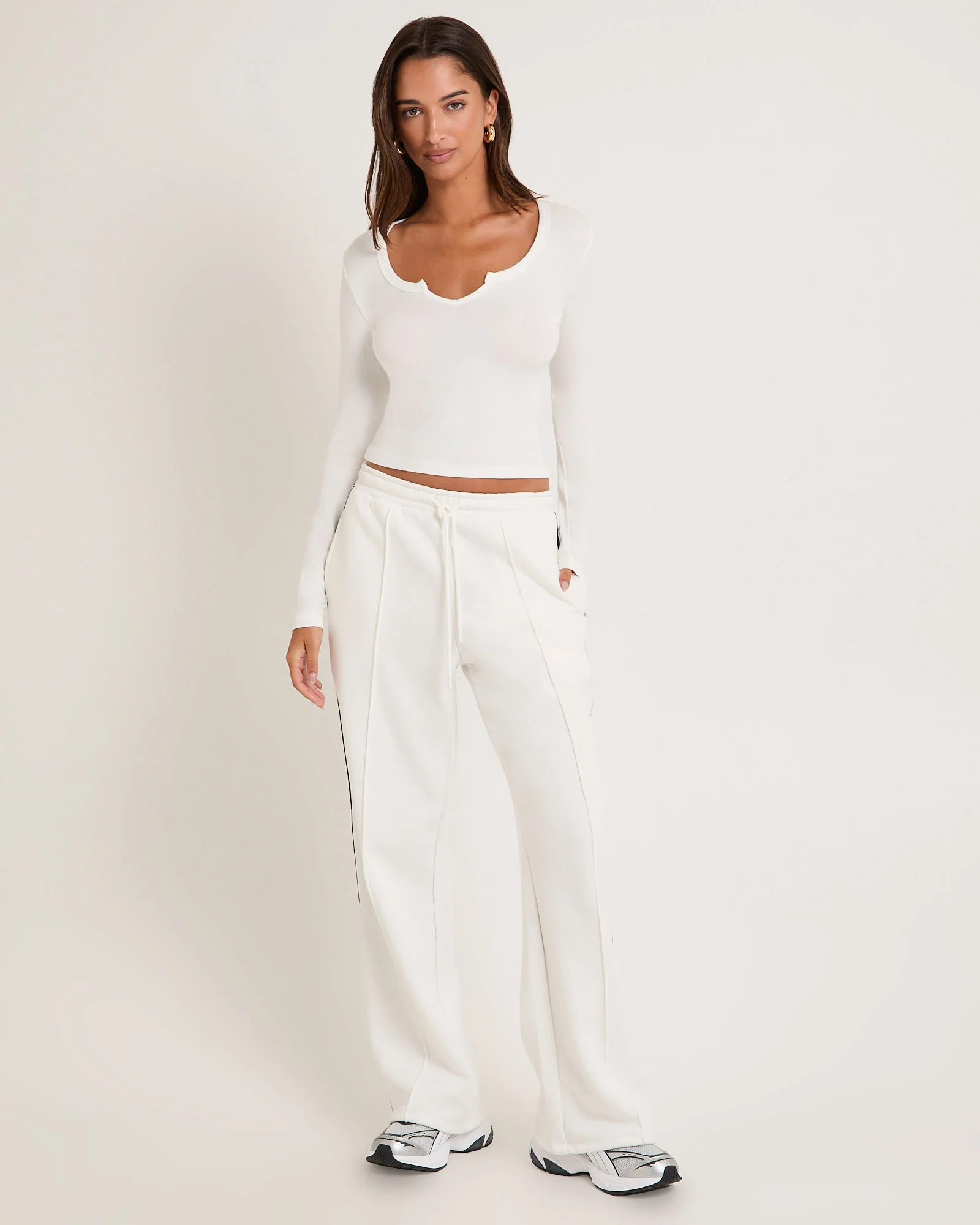 Slinky Scoop Neck Long Sleeve - Image 3