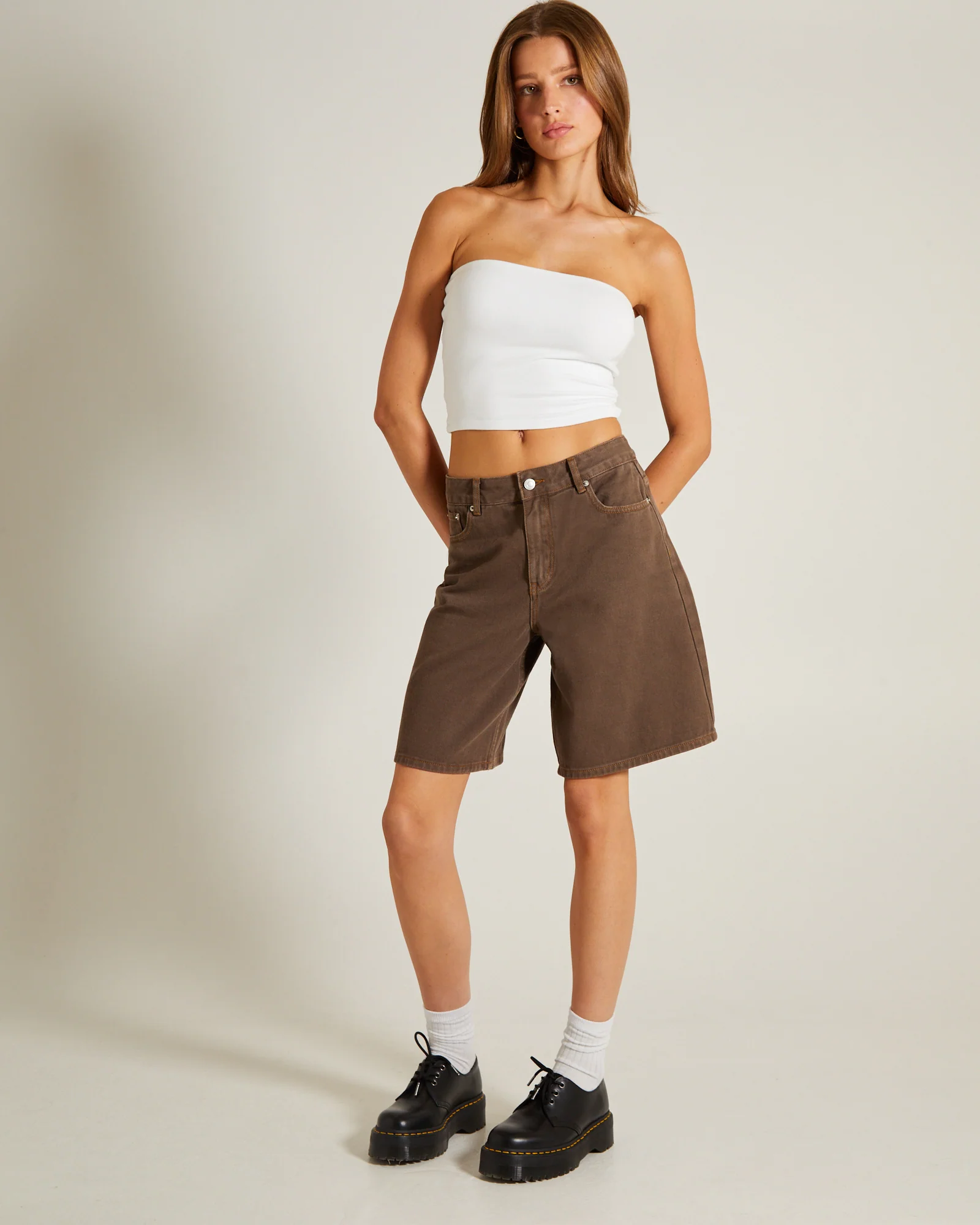 Slinky Strapless Top - Image 4
