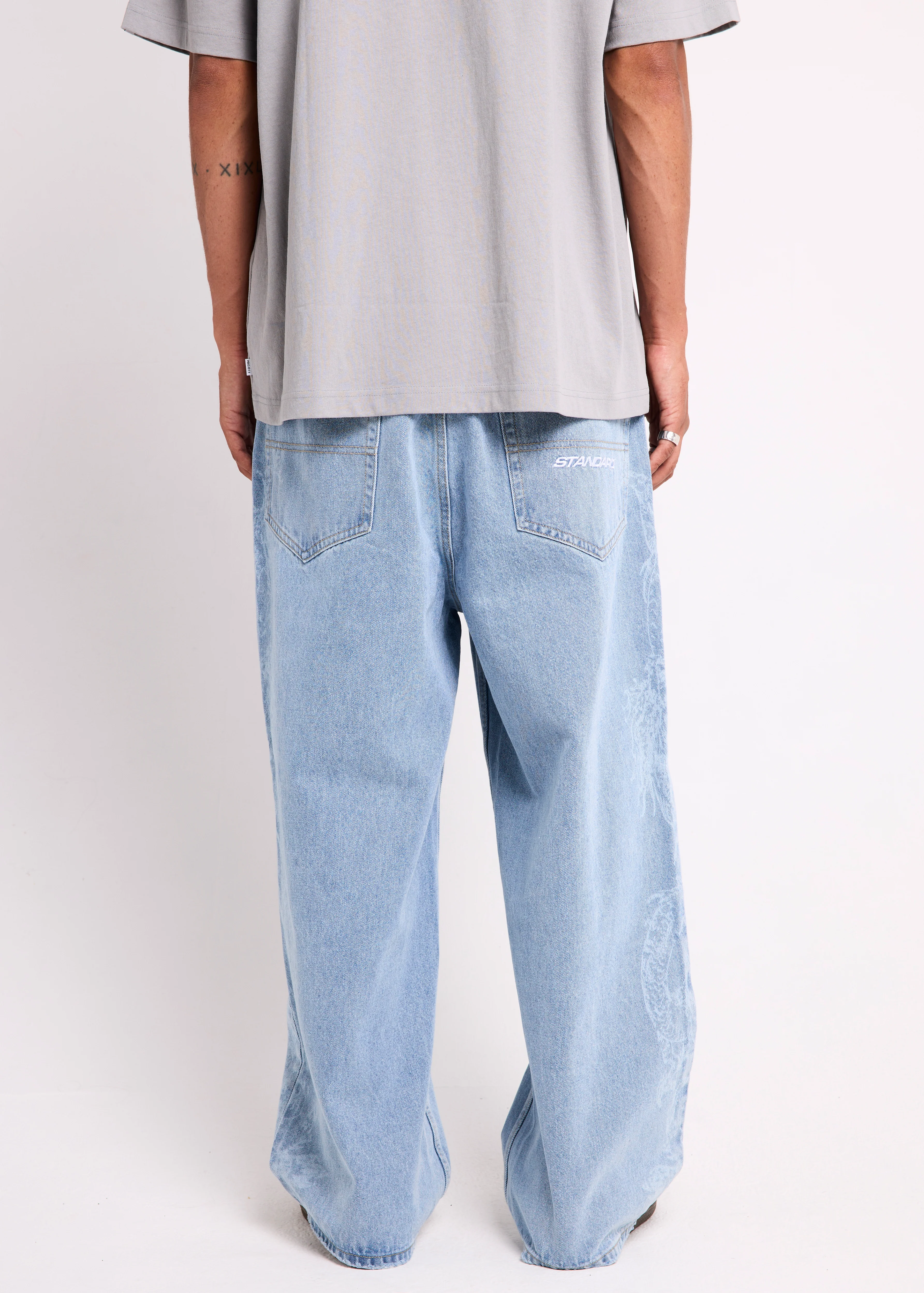 Sliver Denim Jeans - Image 3