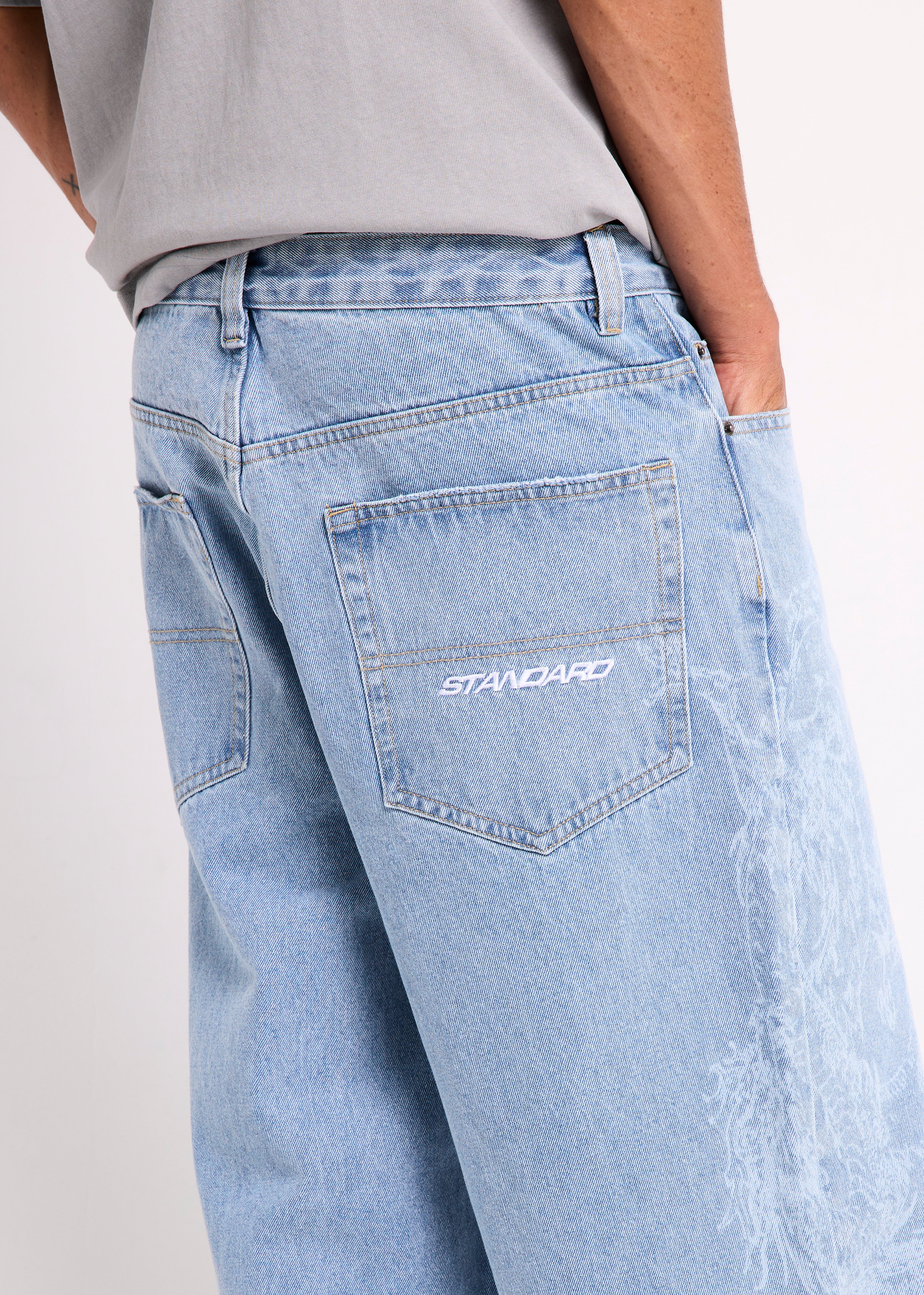 Sliver Denim Jeans - Image 6