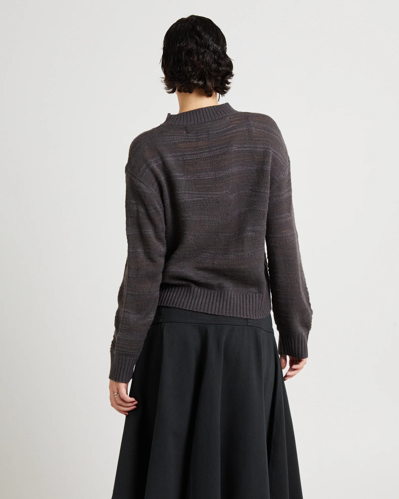 Slub Ladder Knit Jumper - Image 2
