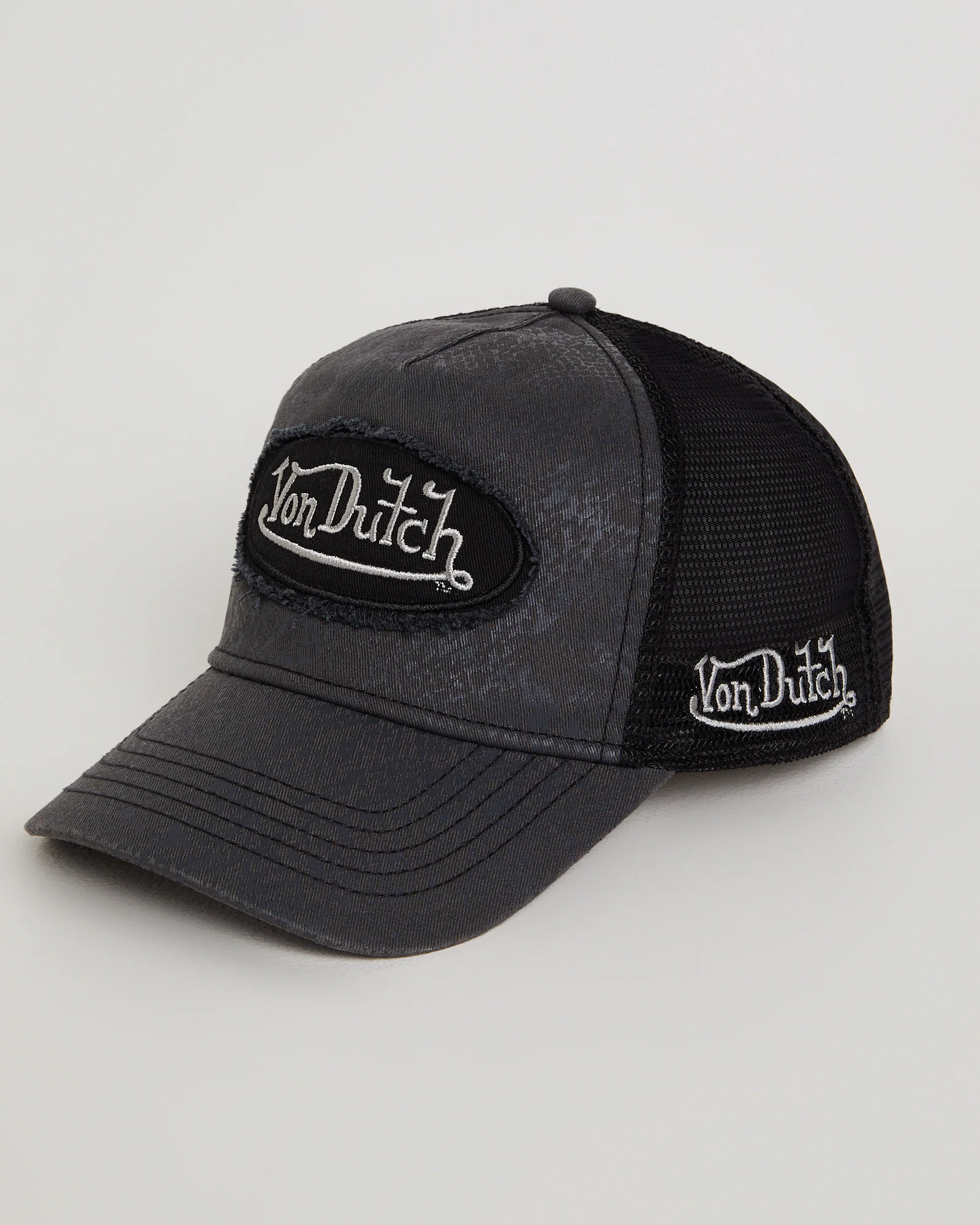 Snakeskin Twill Trucker Cap - Image 2