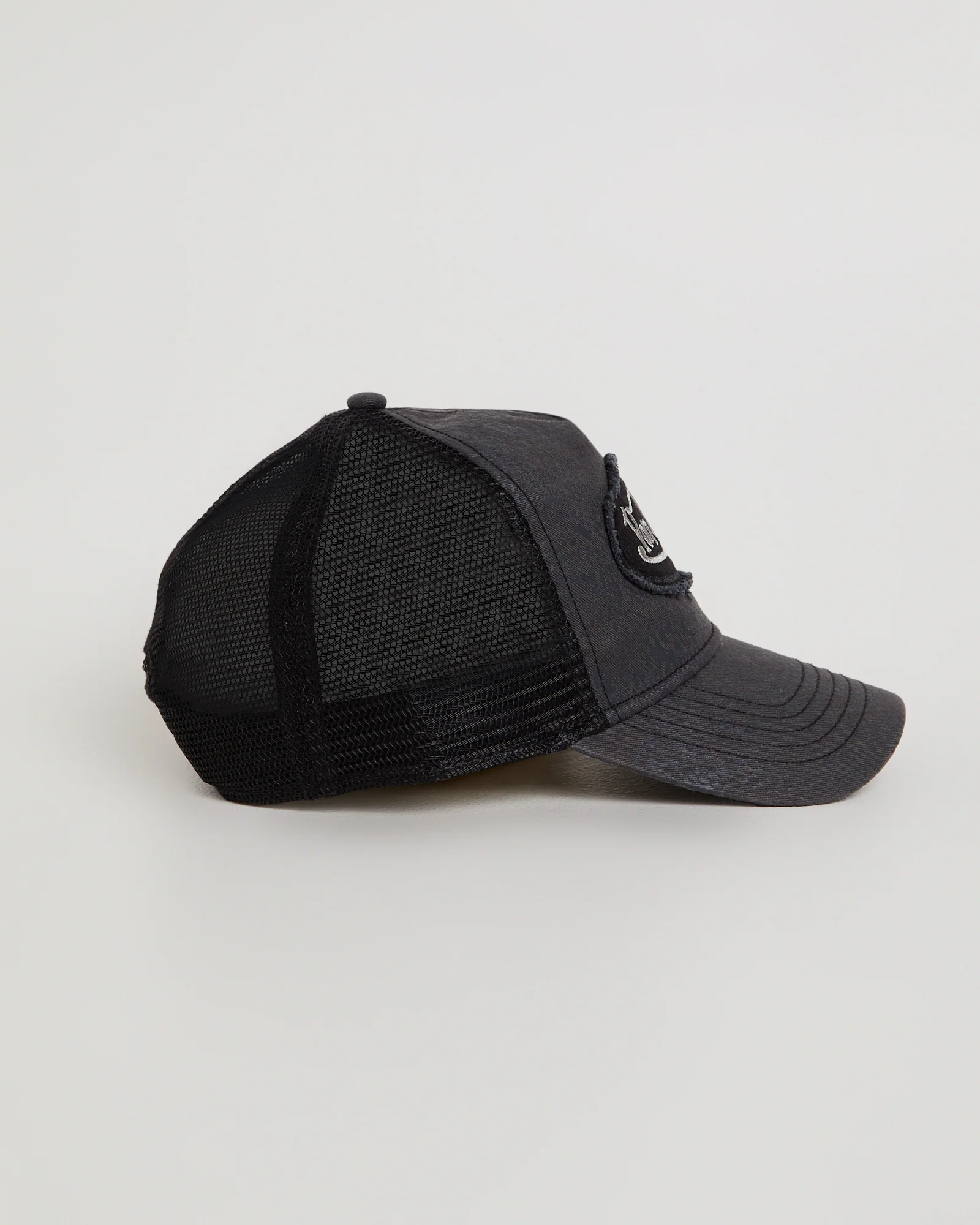 Snakeskin Twill Trucker Cap - Image 3