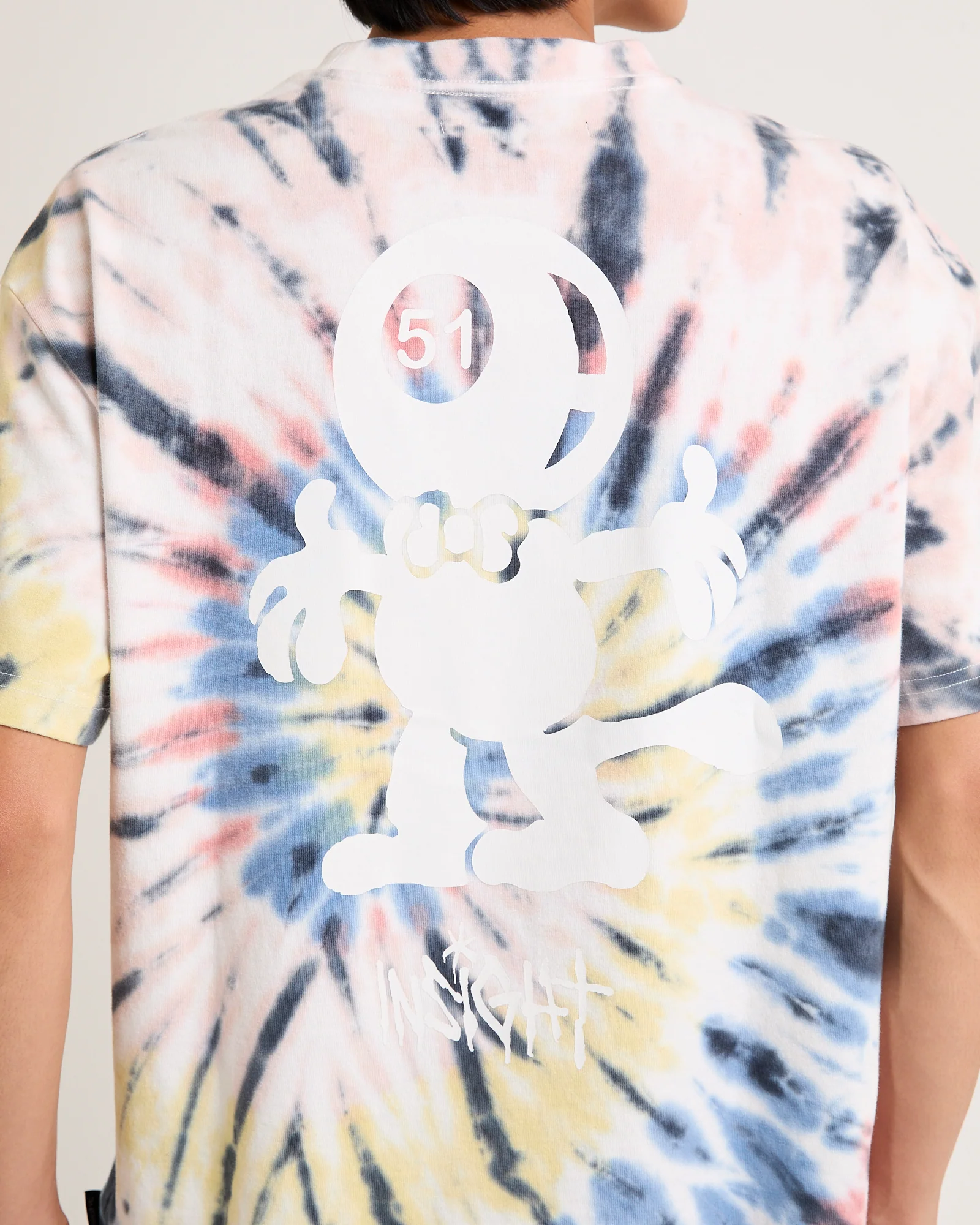 Snooker Tie Dye Cropped T-Shirt - Image 5
