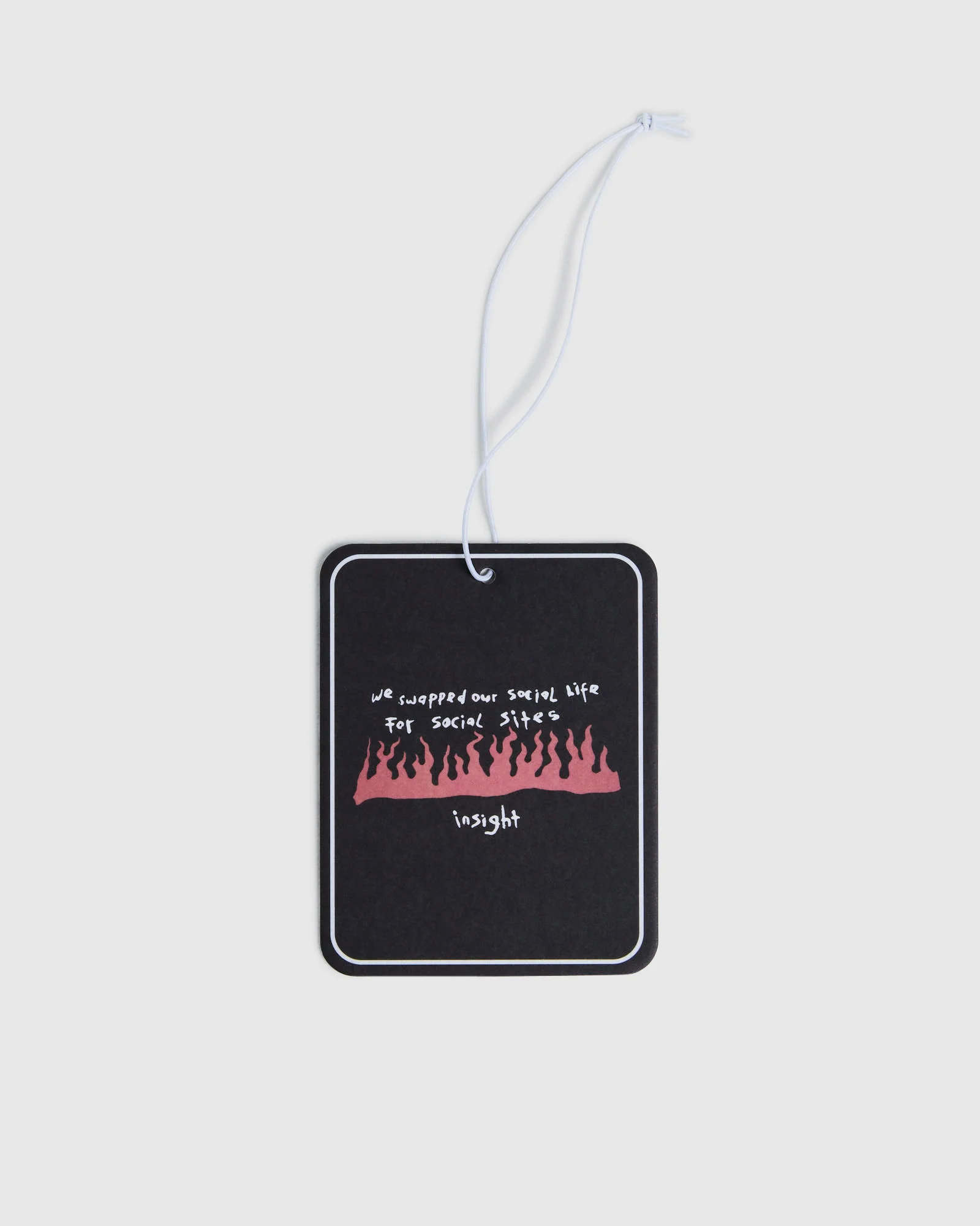 Social Sites Car Air Freshener Coconut