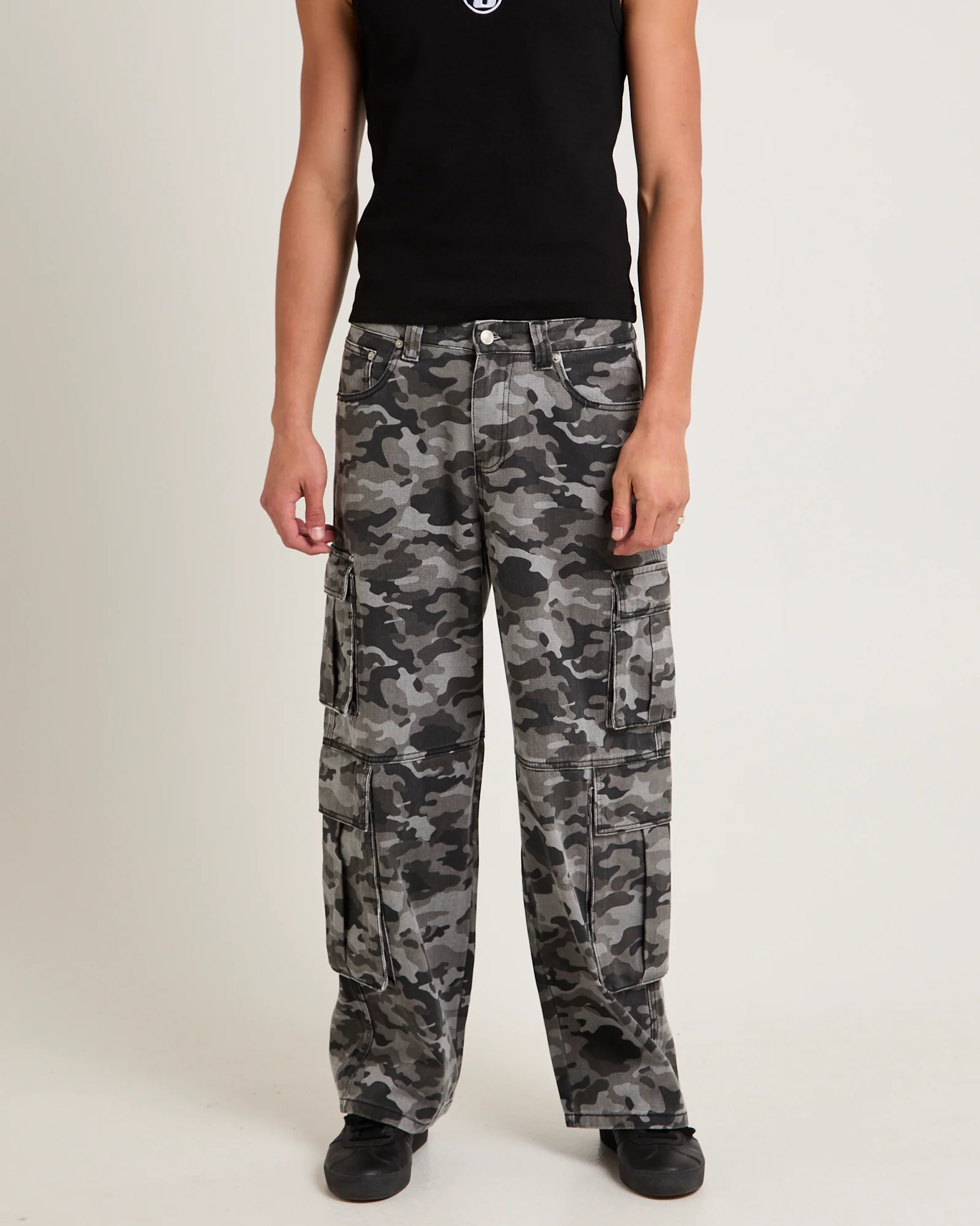 Society Camo Cargo Pants - Image 3