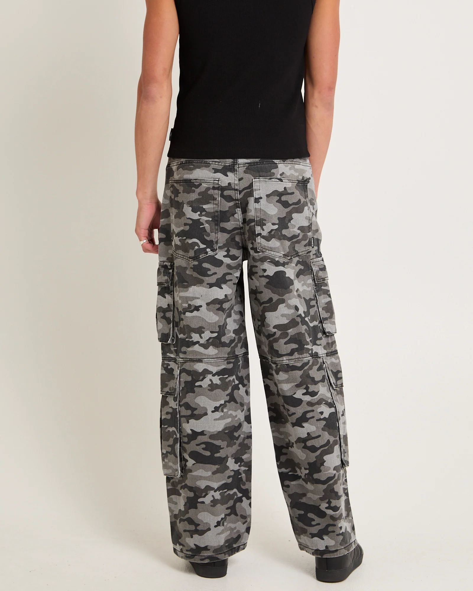 Society Camo Cargo Pants - Image 4