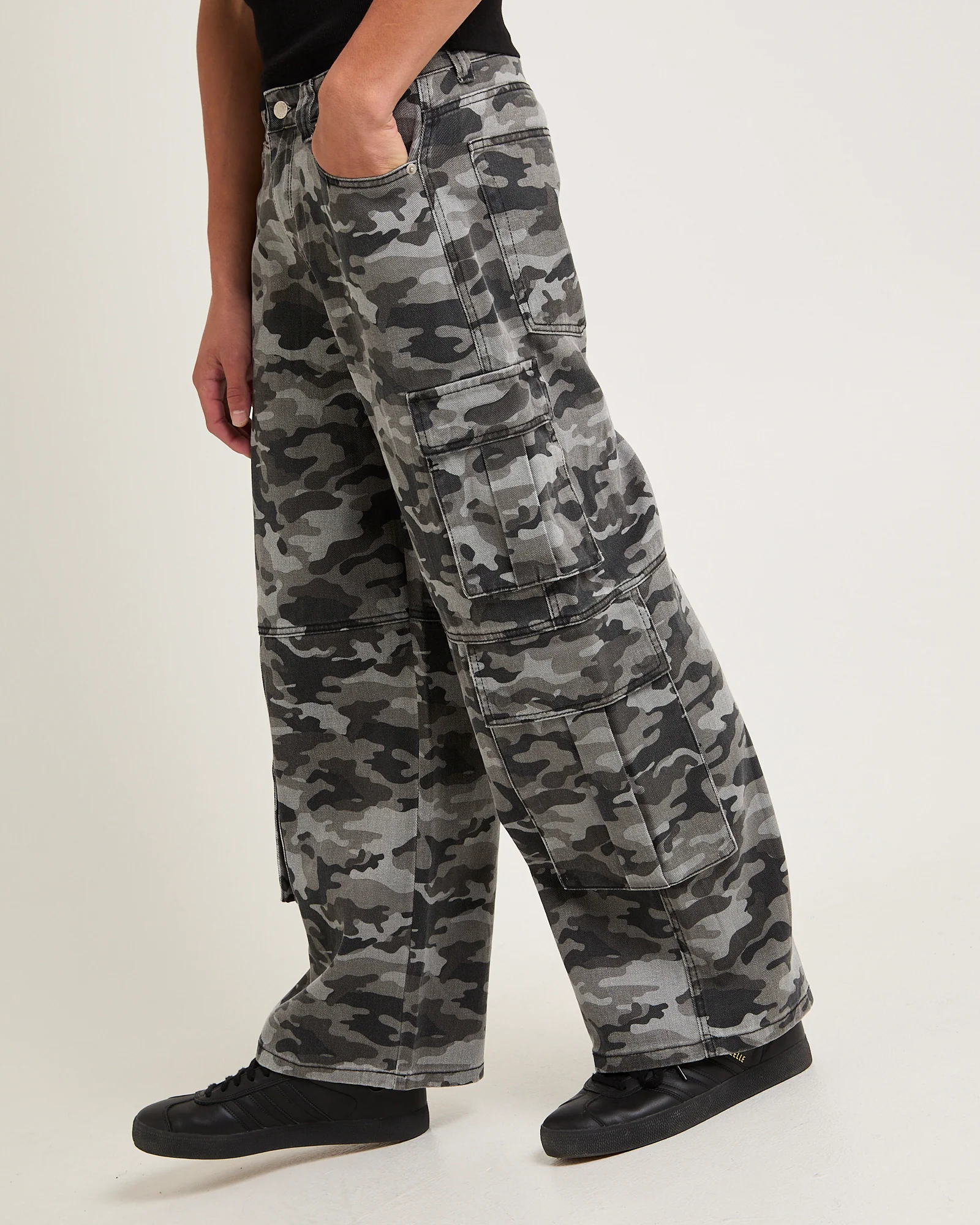 Society Camo Cargo Pants - Image 7
