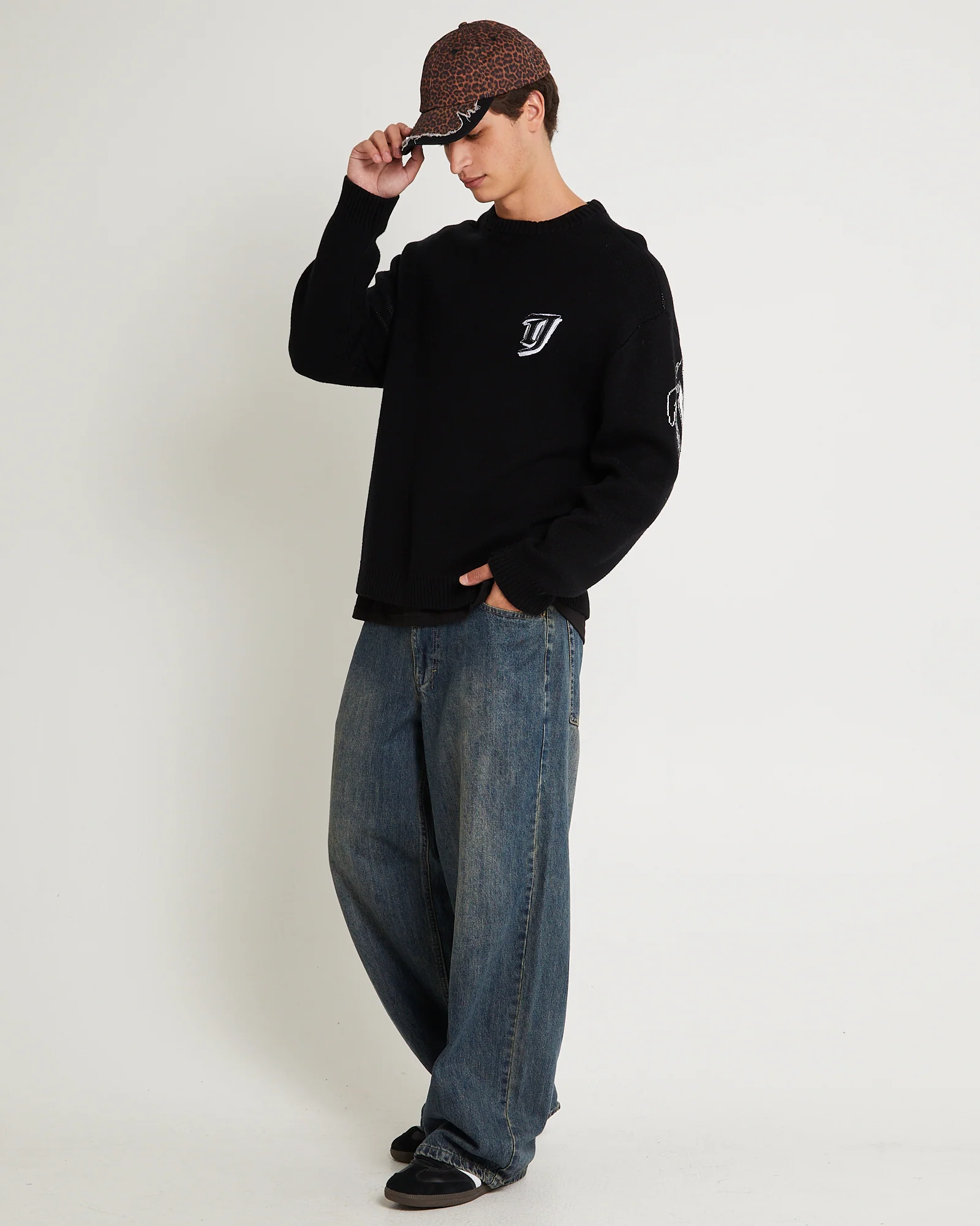 Society Club Baggy Denim Jeans - Image 3