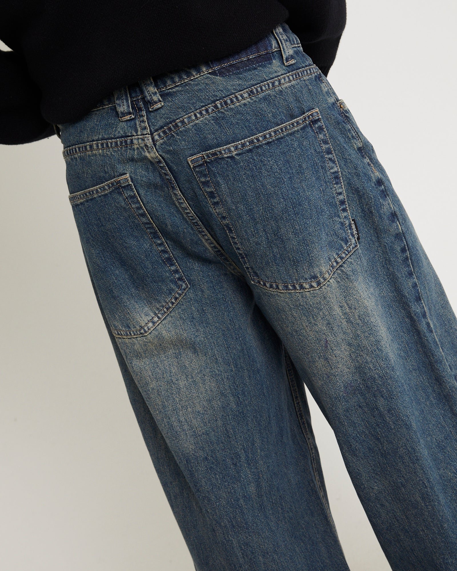 Society Club Baggy Denim Jeans - Image 5