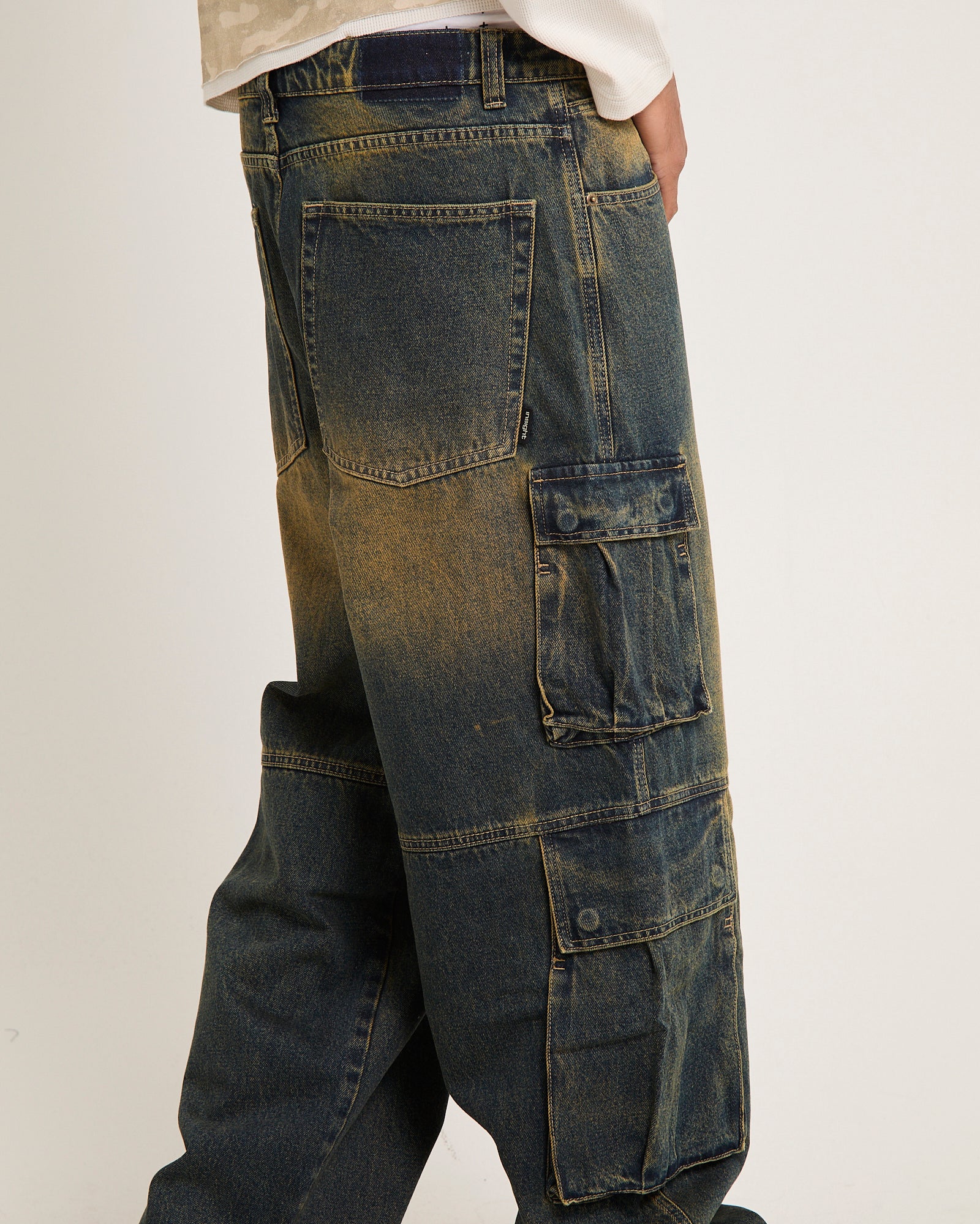 Society Denim Cargo Denim Jeans - Image 5