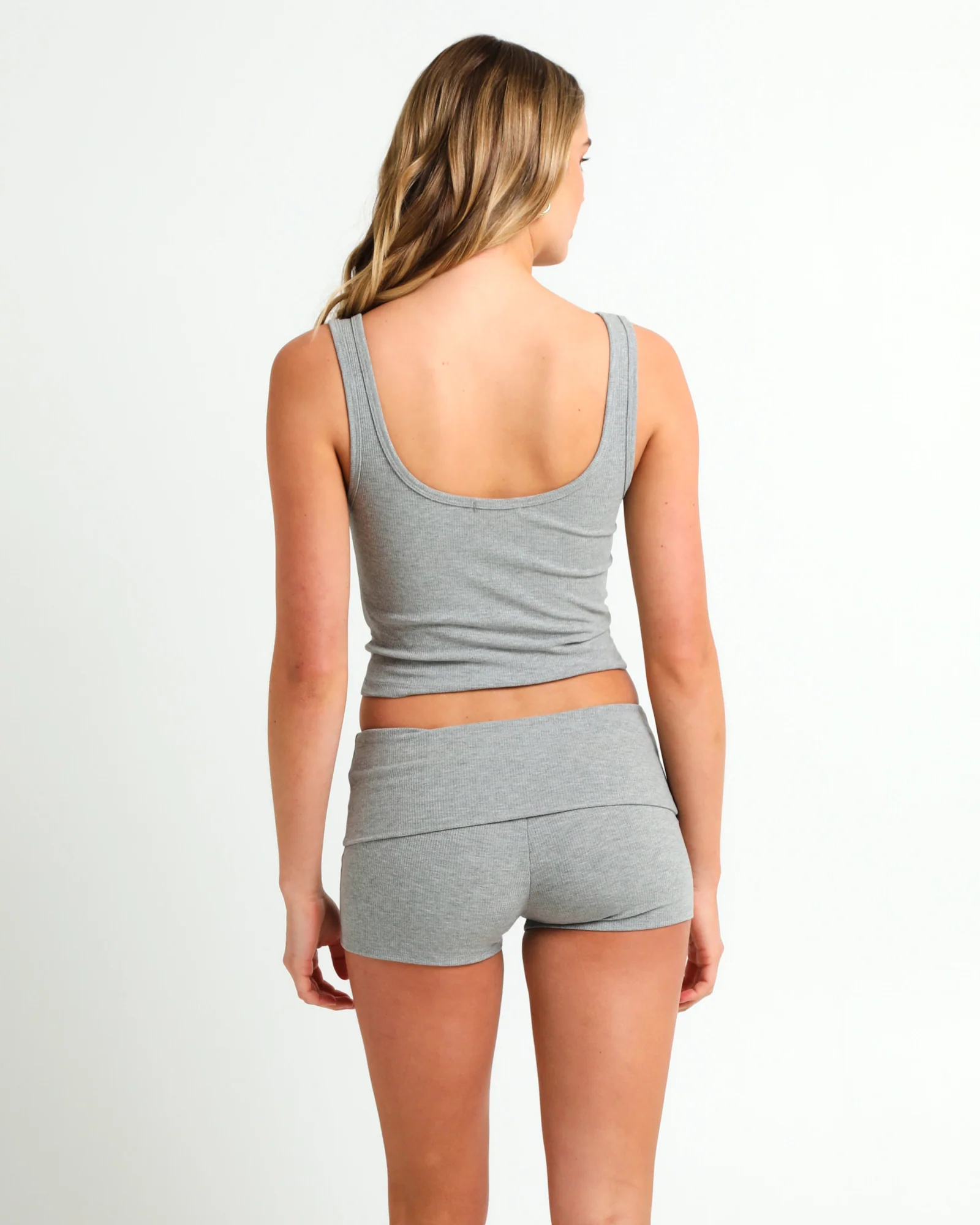 Soft Knit Button Tank - Image 2