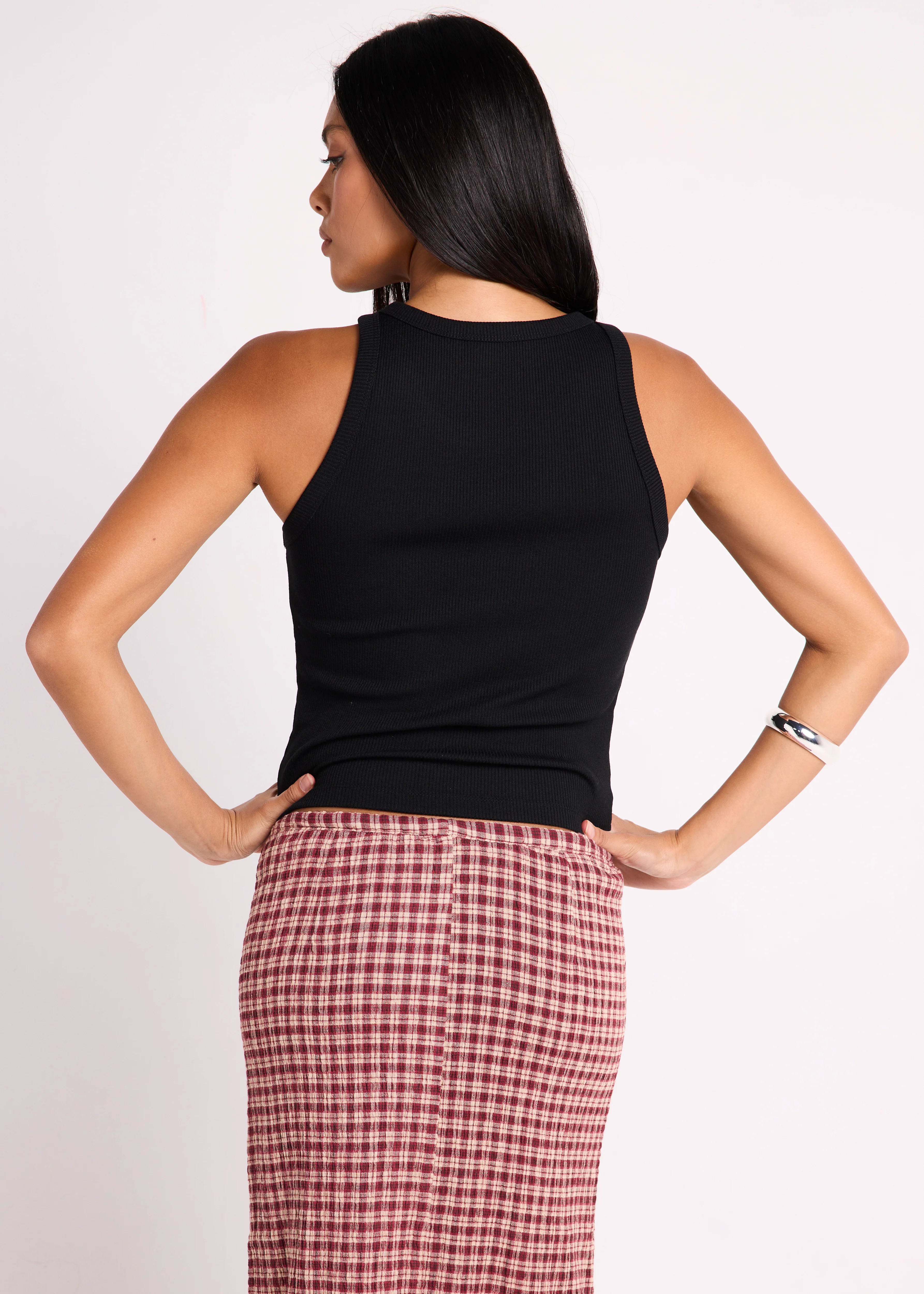 Soft Rib Off Duty Singlet - Image 2