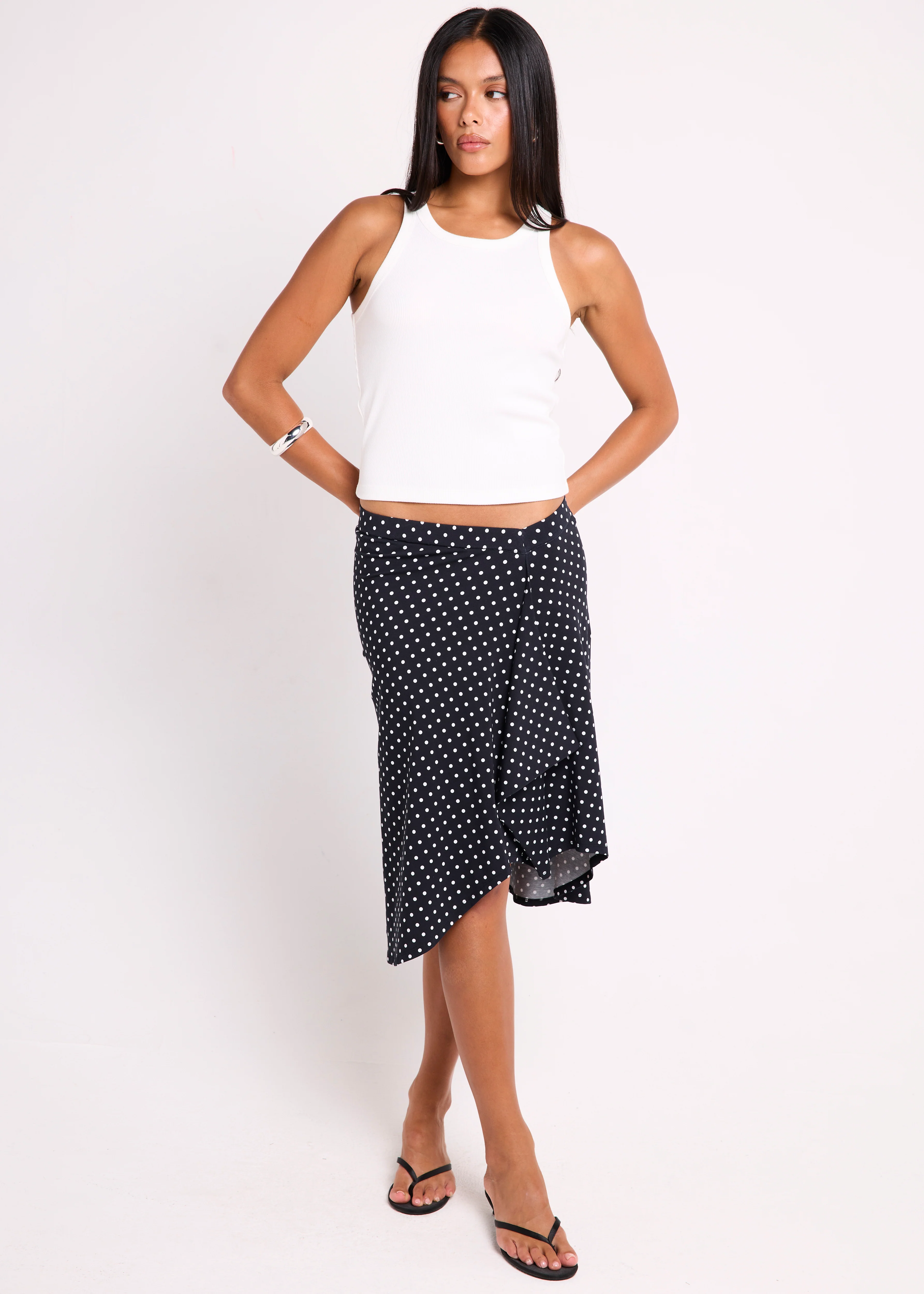 Soft Rib Off Duty Singlet - Image 2