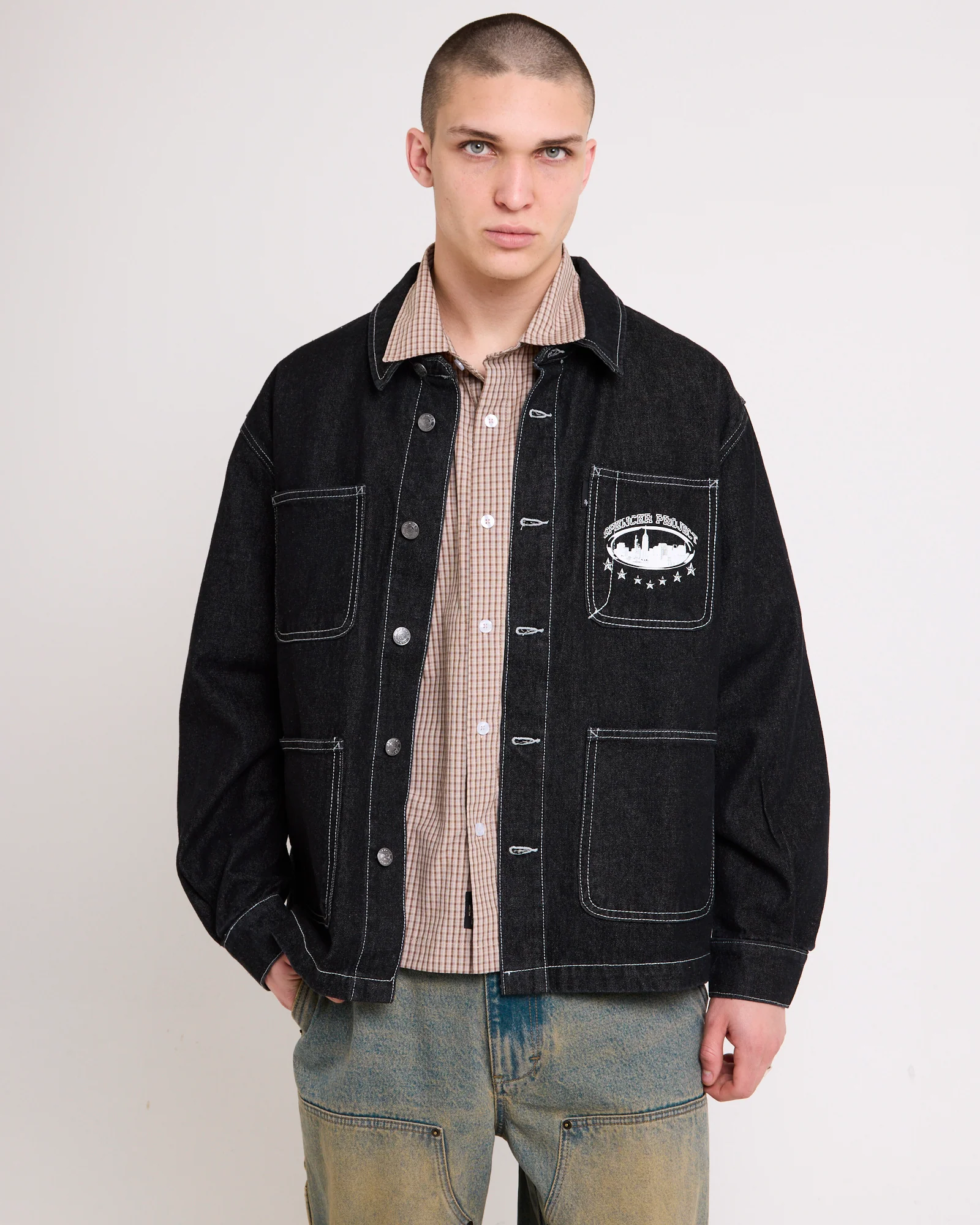 Soho Denim Overshirt - Image 3
