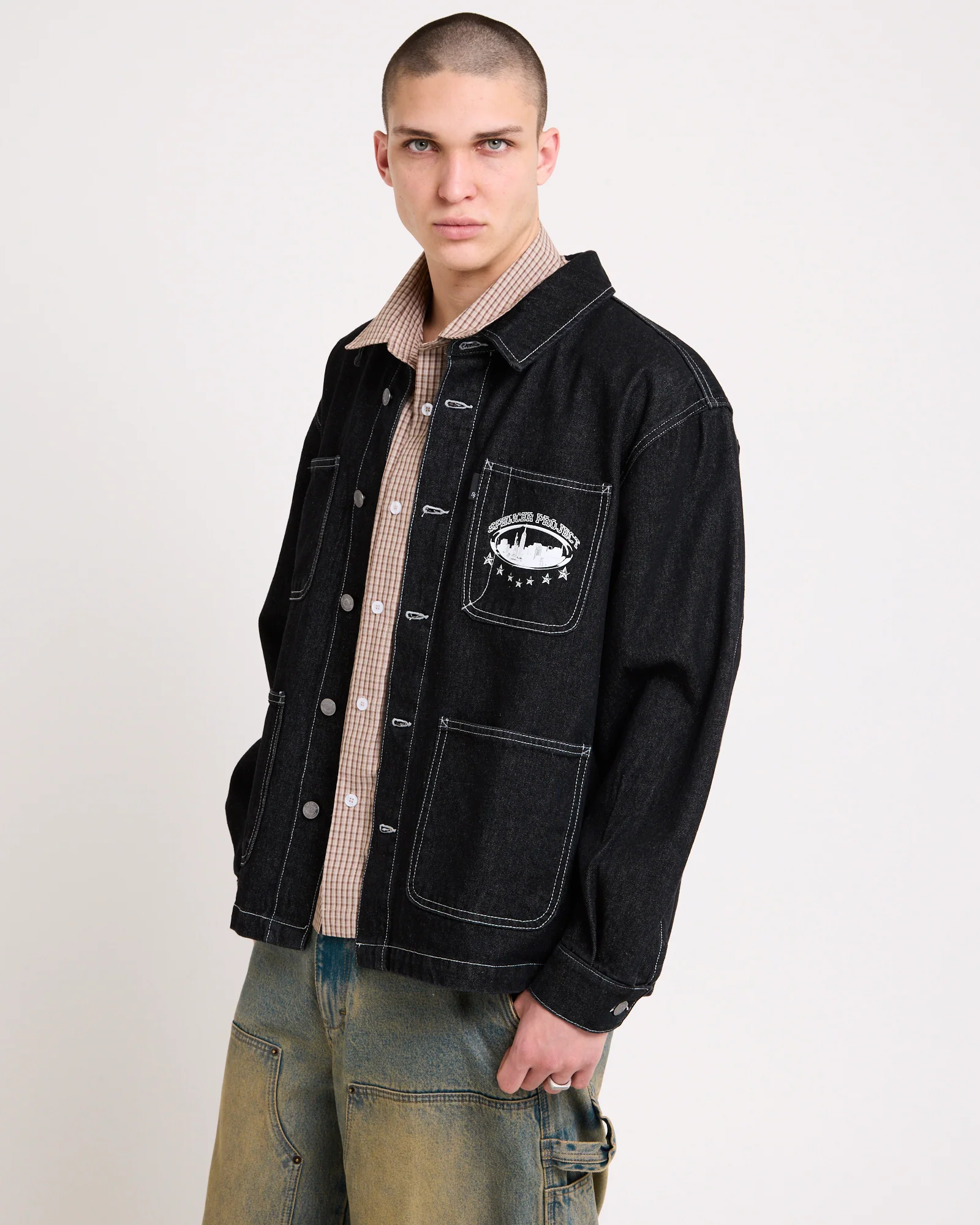 Soho Denim Overshirt - Image 4