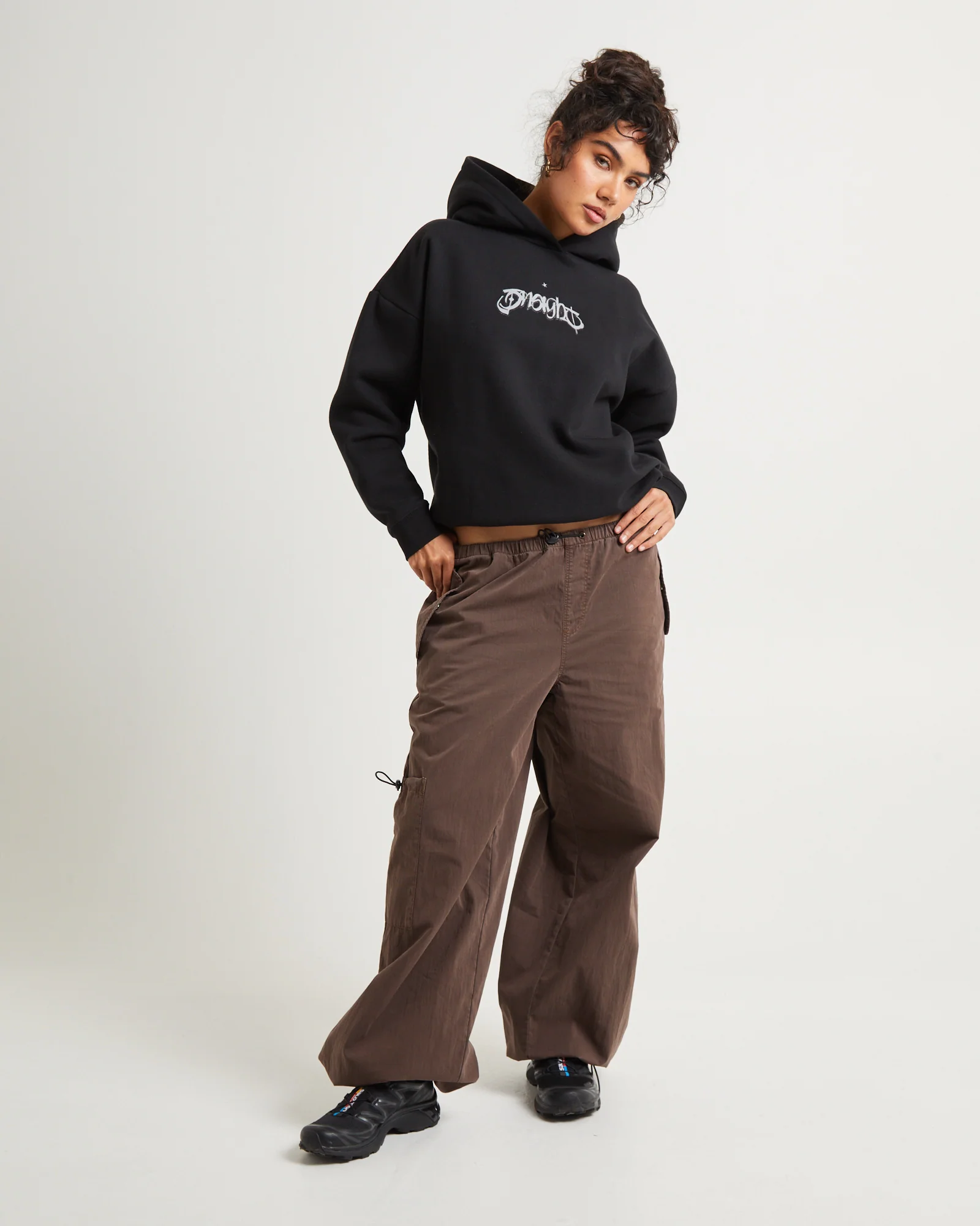 Solar Fleece Hoodie Black - Image 4