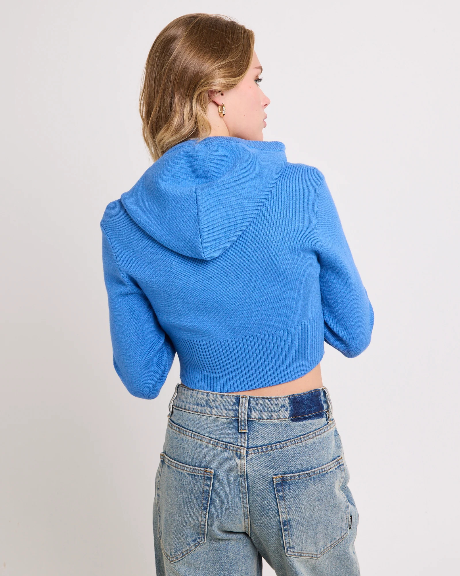Sonia Knitted Hoodie - Image 4