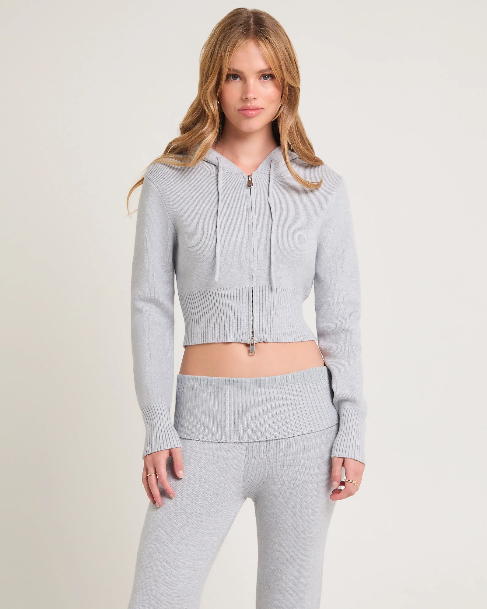 Sonia Knitted Hoodie - Image 2