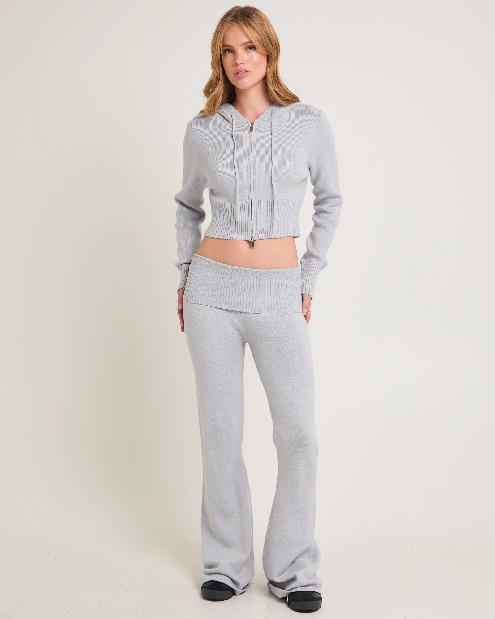 Sonia Knitted Hoodie - Image 4