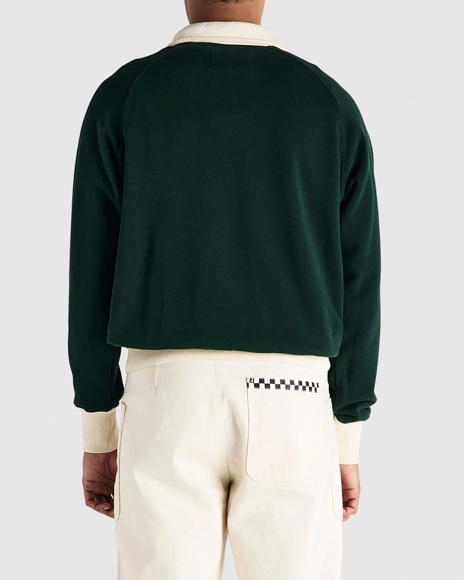 Specter Quarter Zip Polo Sweatshirt - Image 2