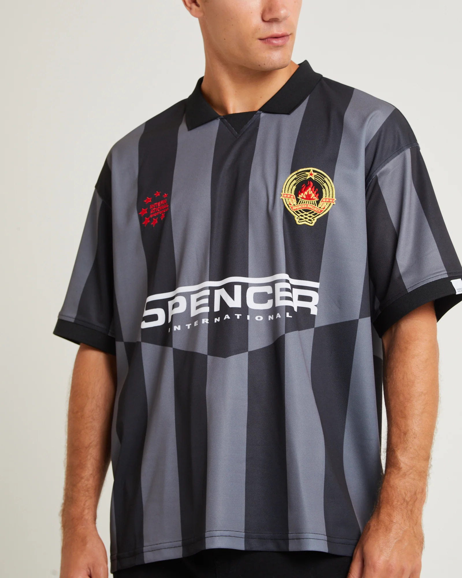 Spencer United Jersey T-Shirt Black - Image 4