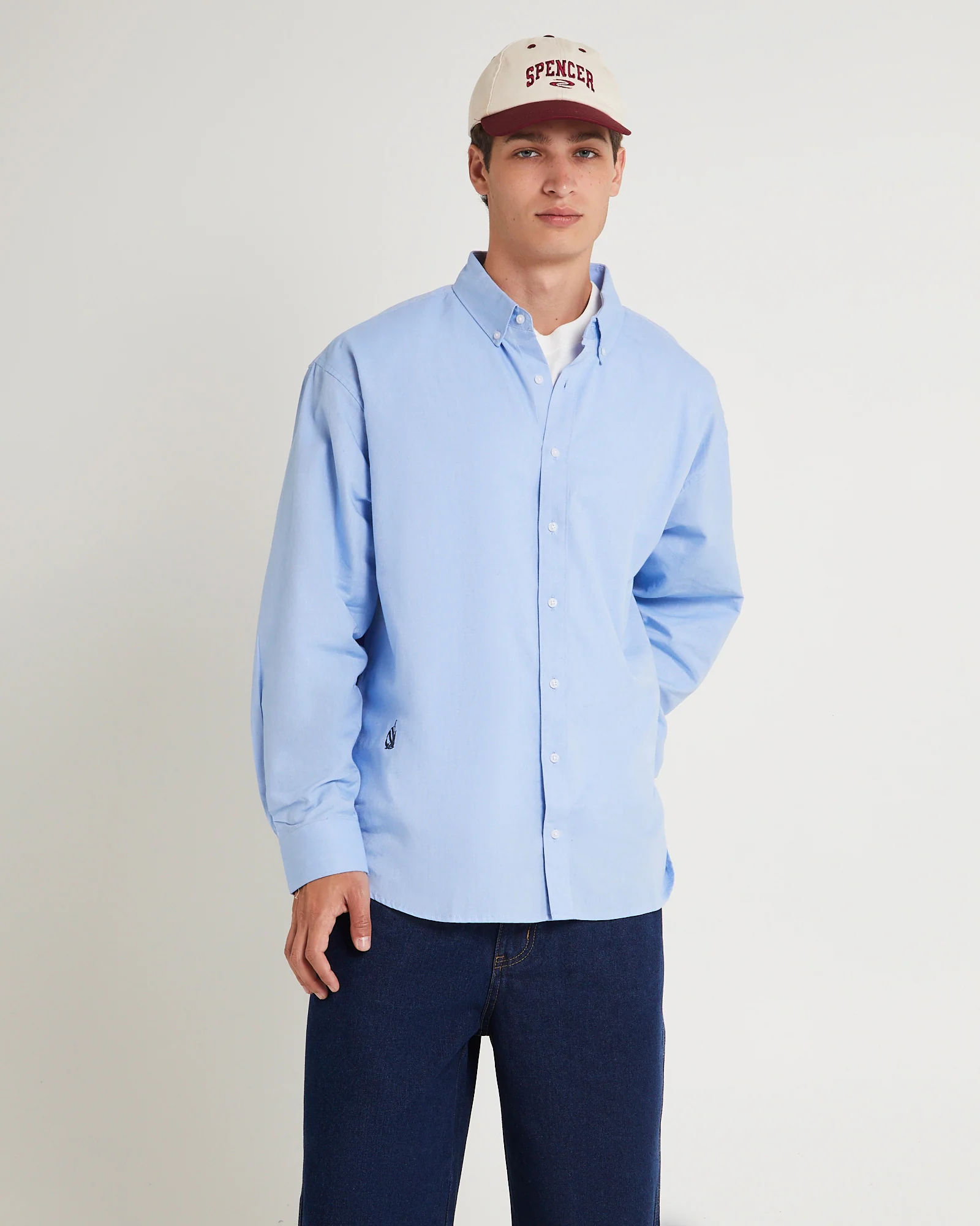 Spinnaker Chartley Oxford Long Sleeve Shirt - Image 4