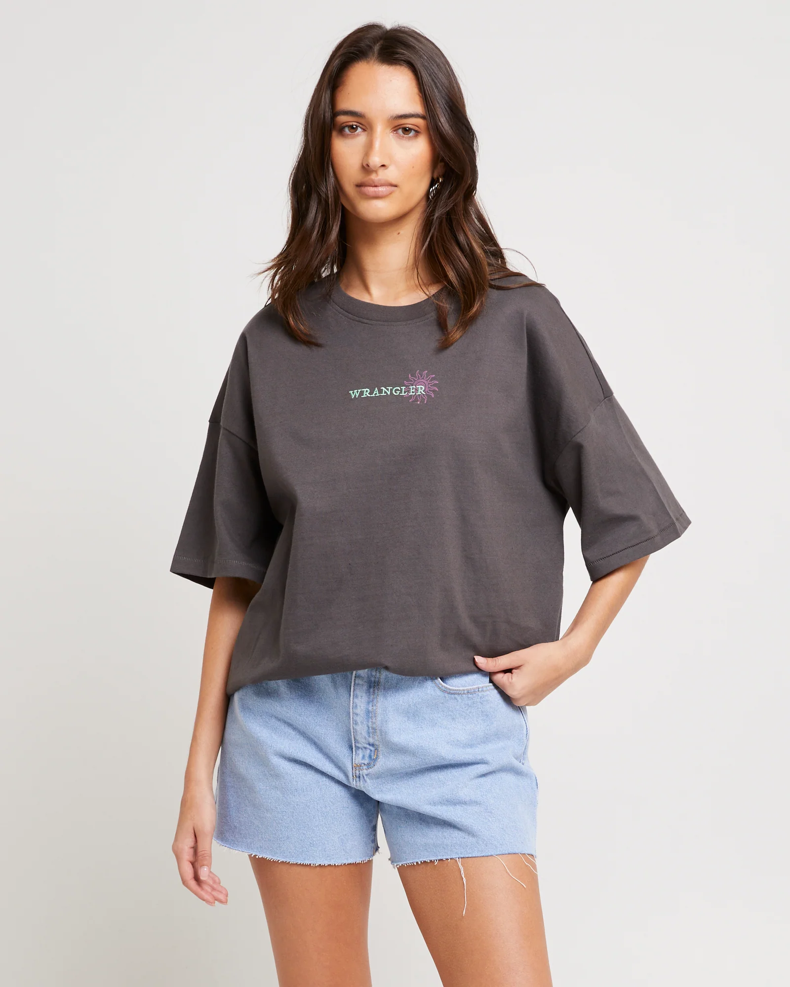 Spiralling Boxy Slouch T-Shirt - Image 2