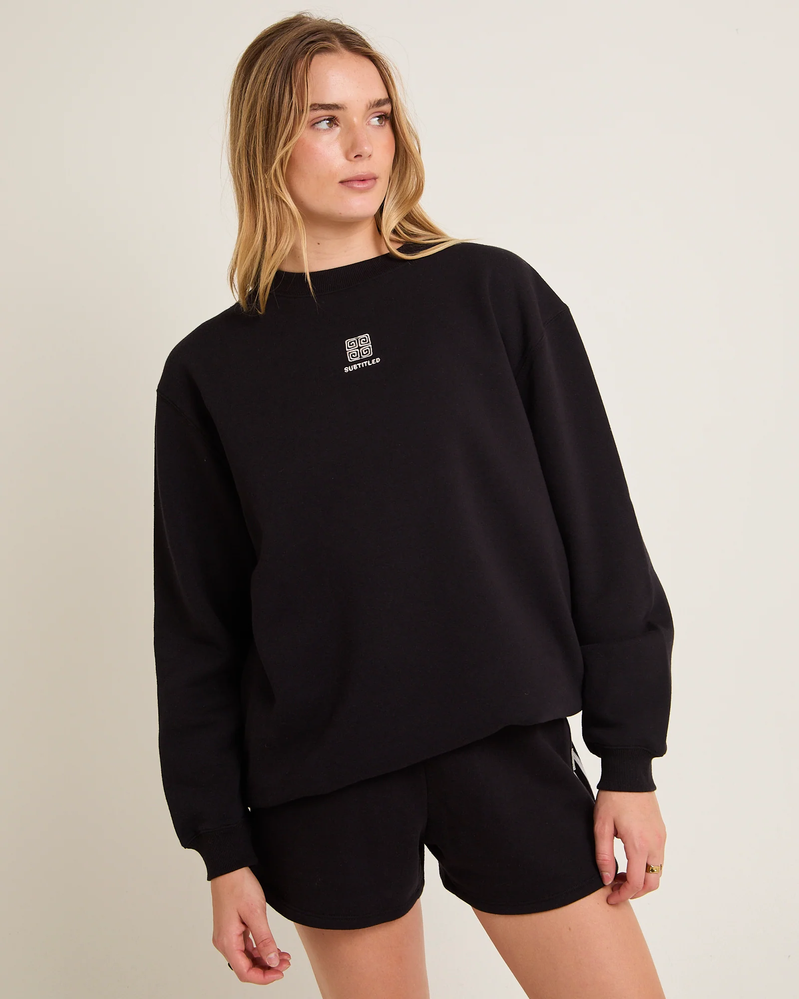 Spiros Oversized Crew Jumper - Image 5