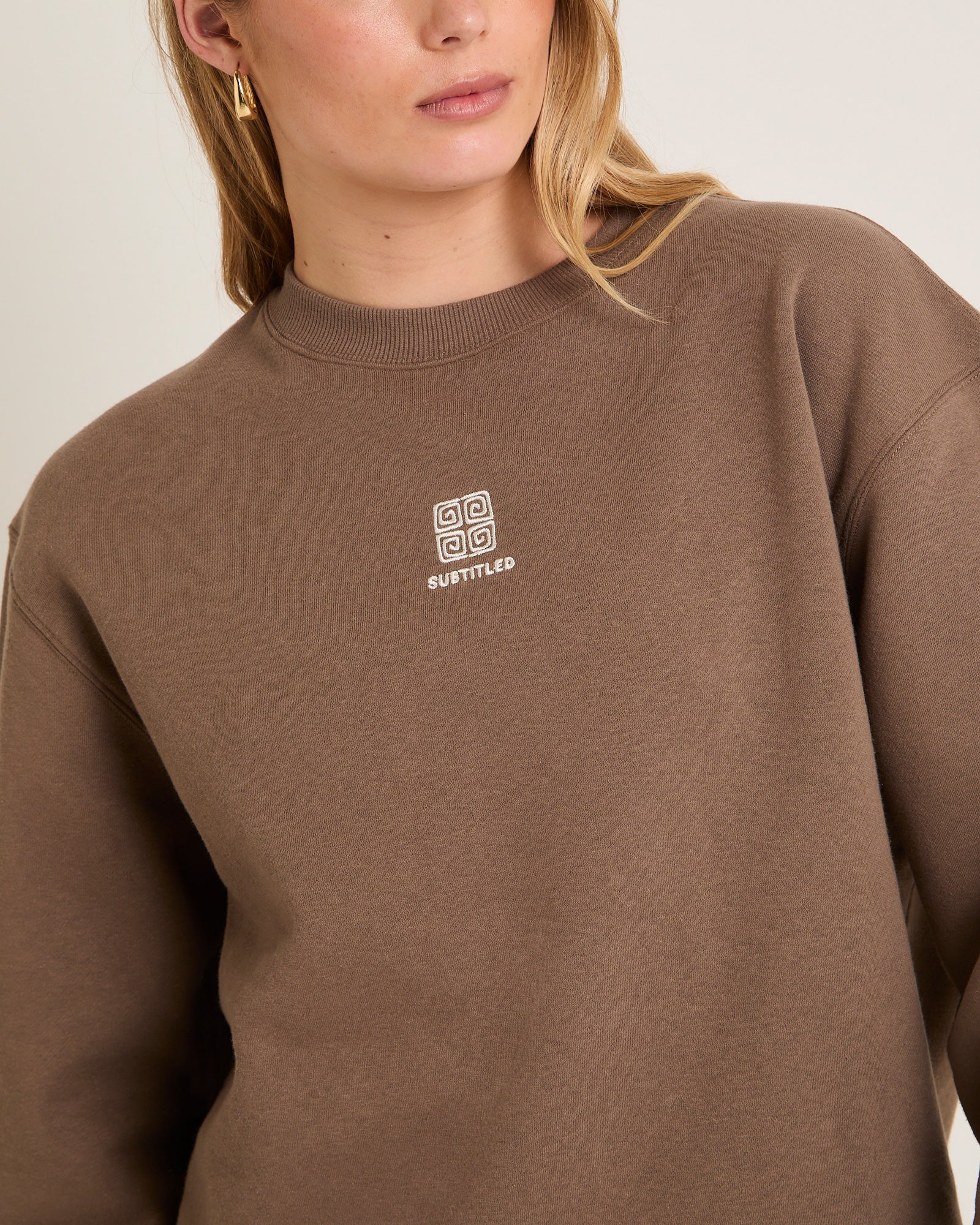 Spiros Oversized Crew Jumper - Image 5