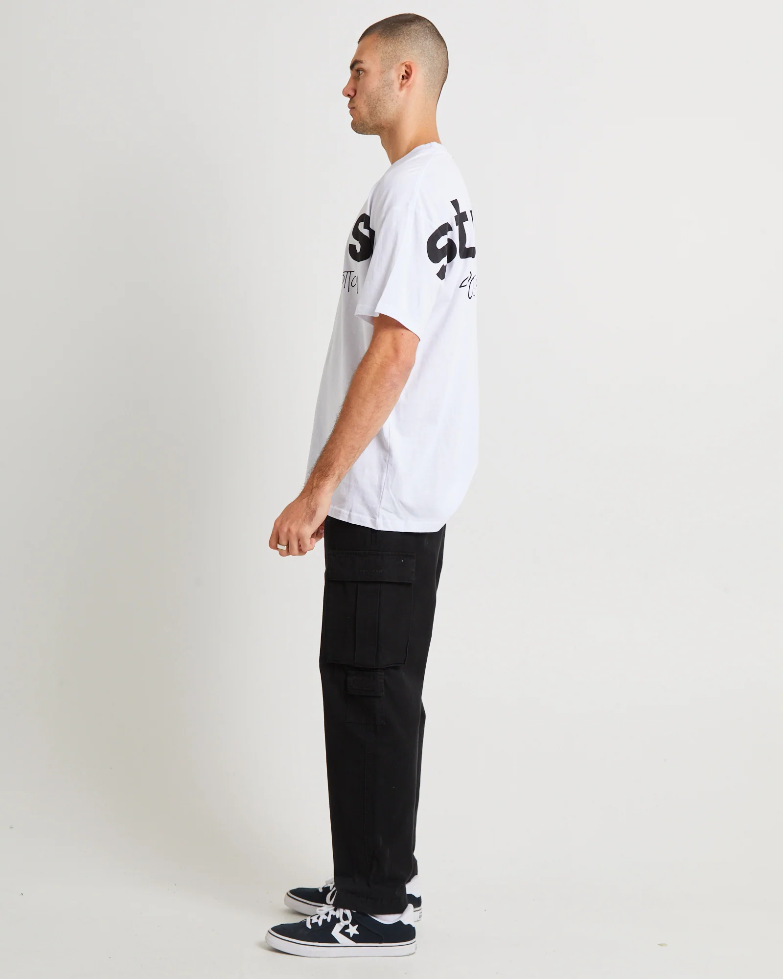 Sport 100 Short Sleeve T-Shirt Washed White - Image 4