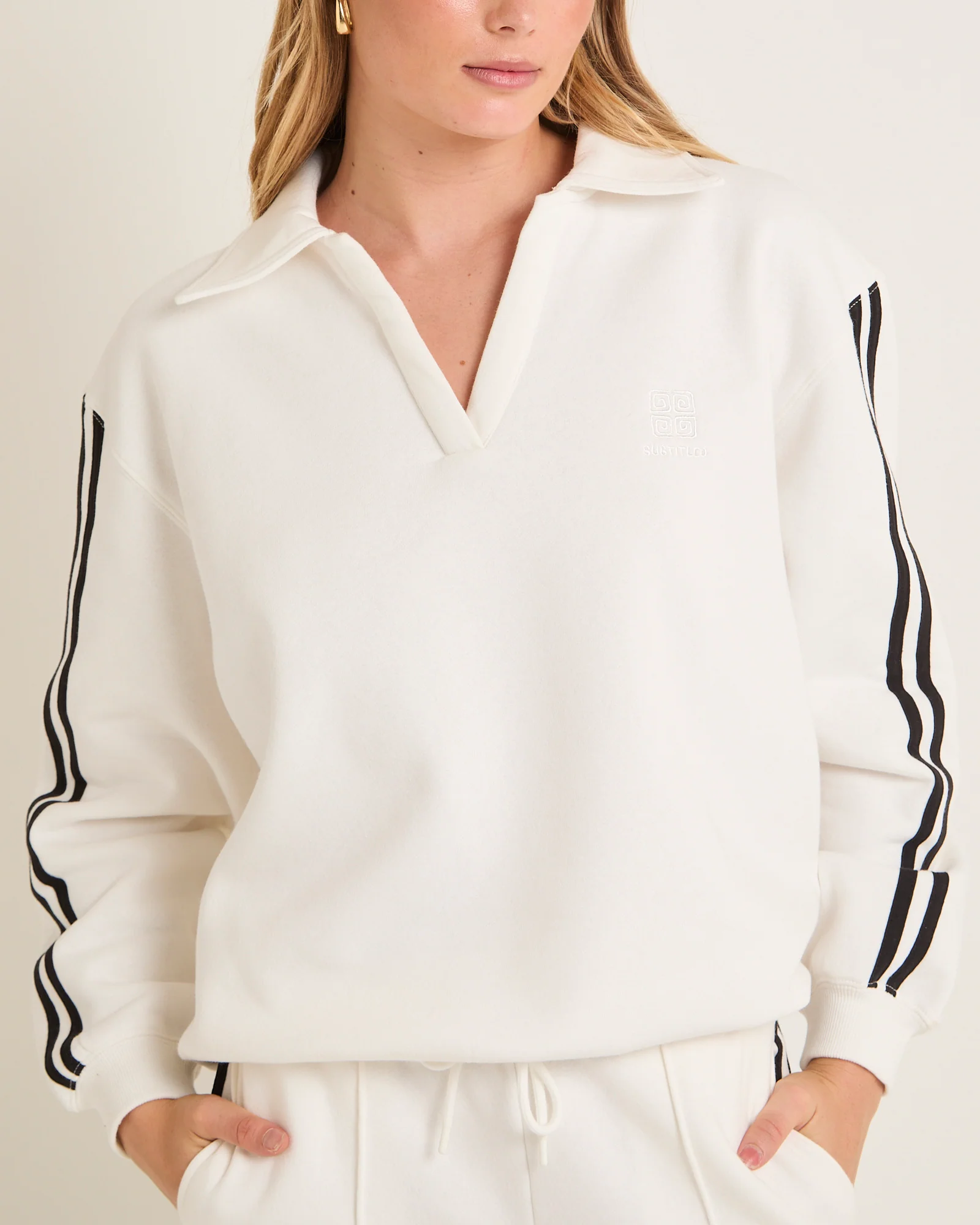 Sports Stripe Fleece - Image 5