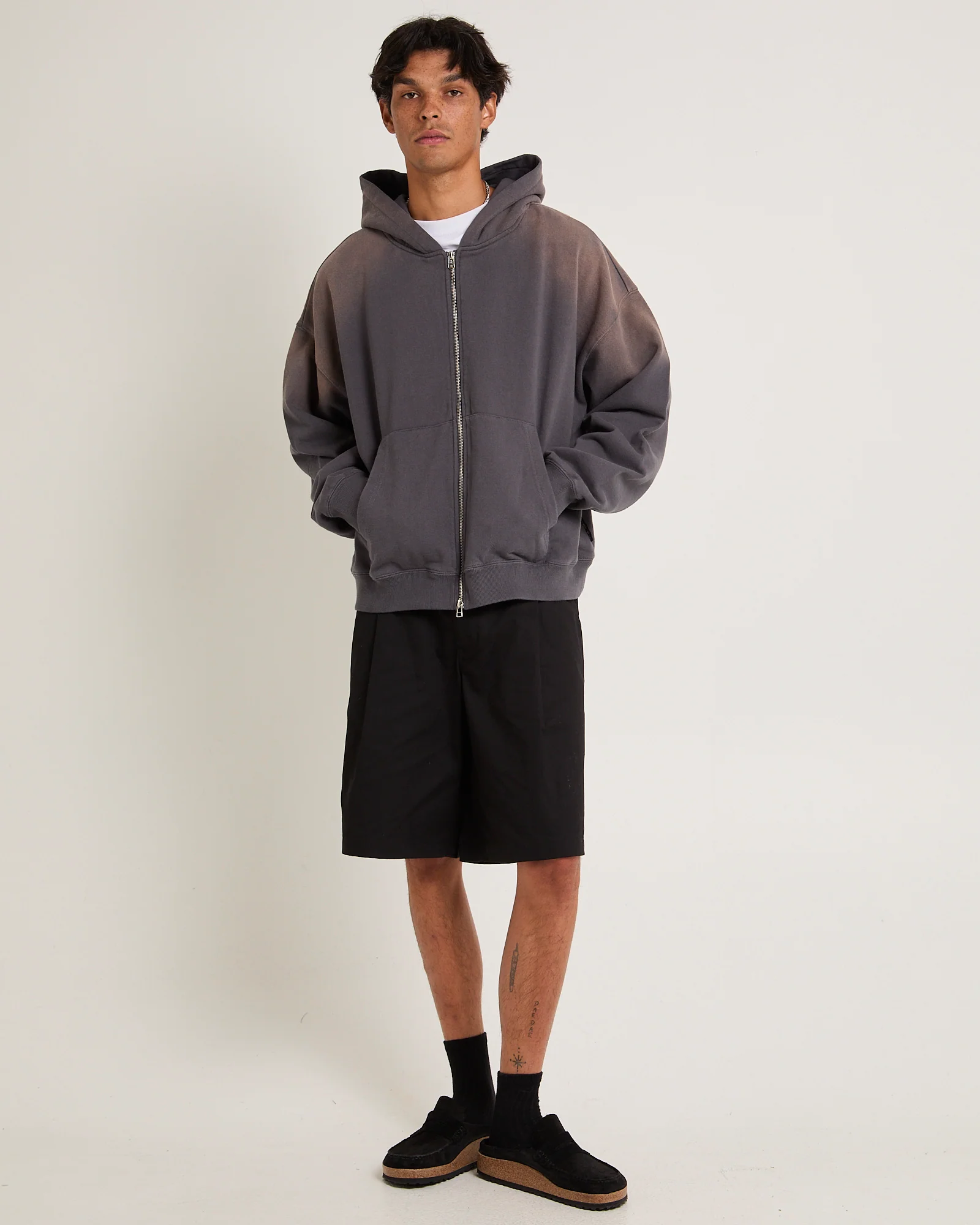 Spray Zip Hoodie - Image 3