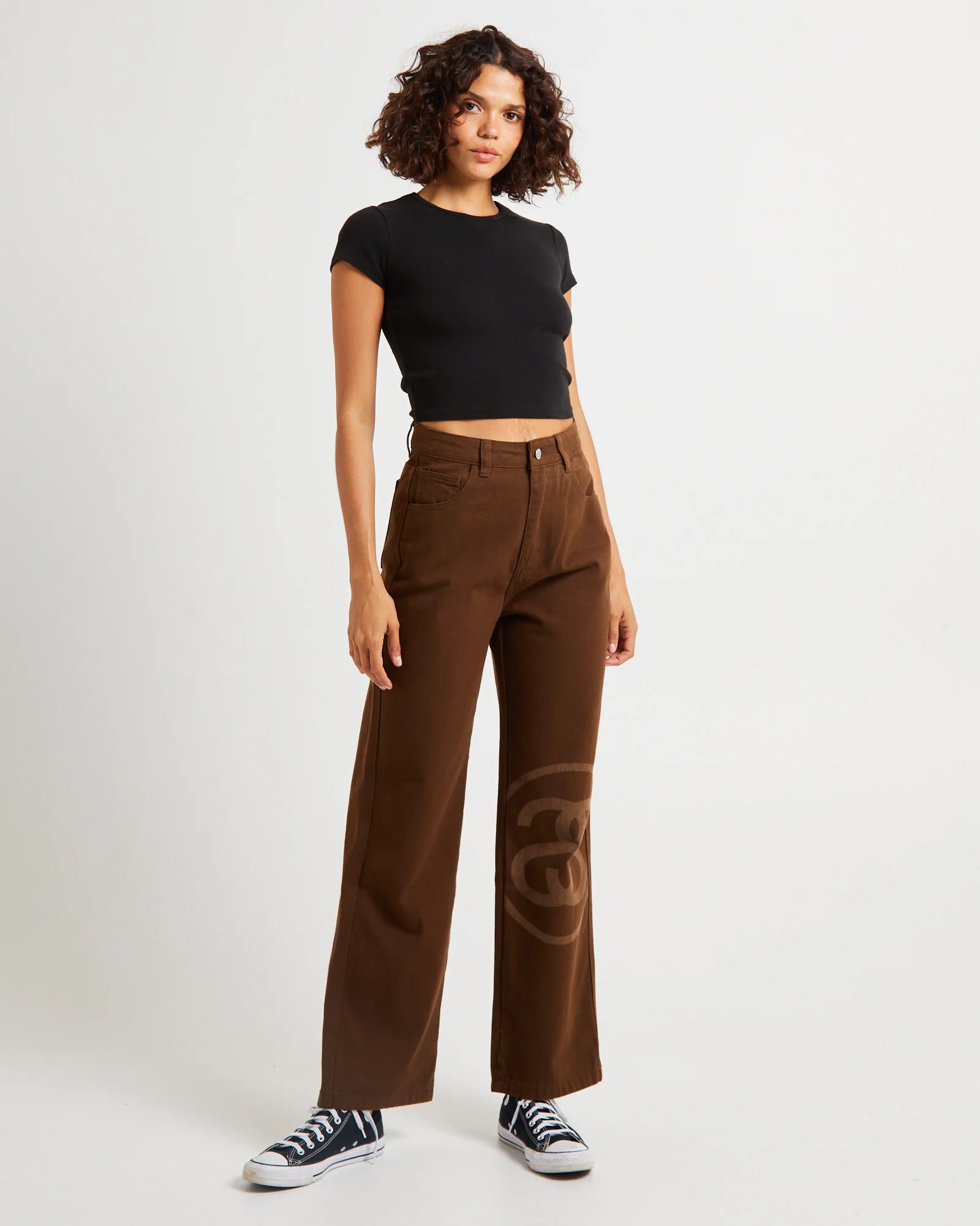 SS-Link Pants Chocolate - Image 3